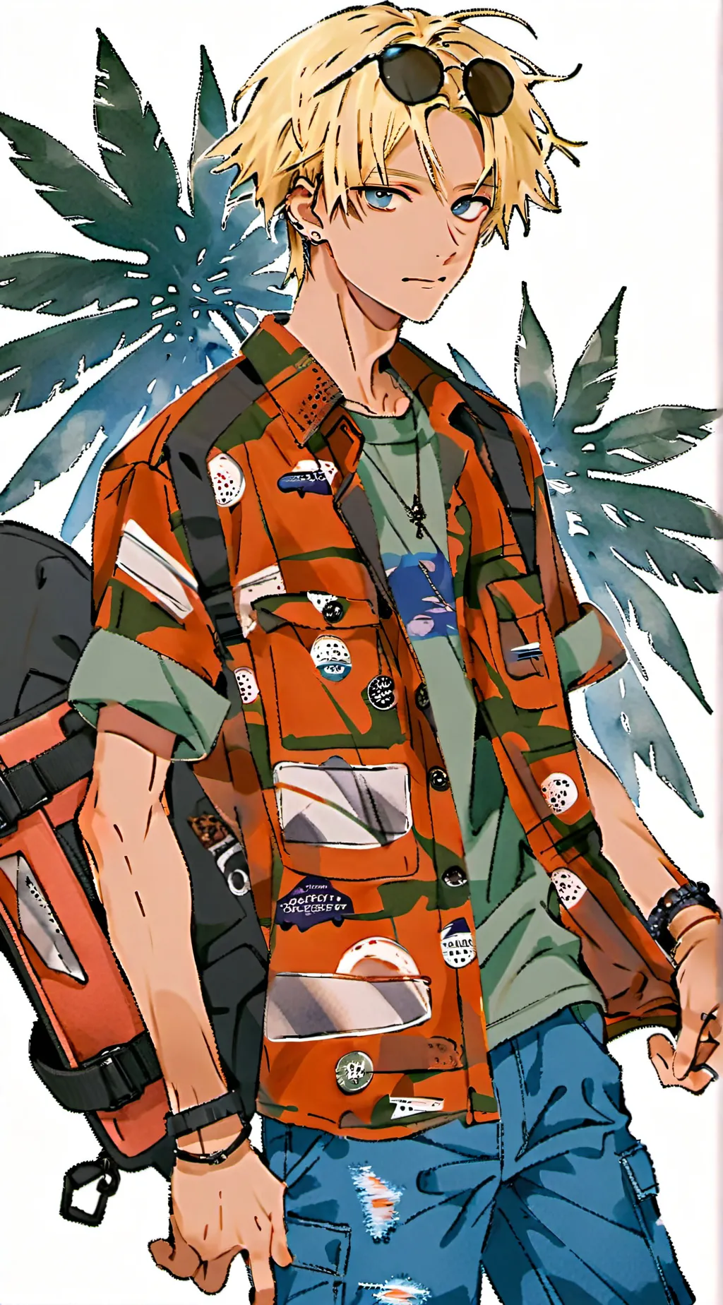 ai character: Kai background