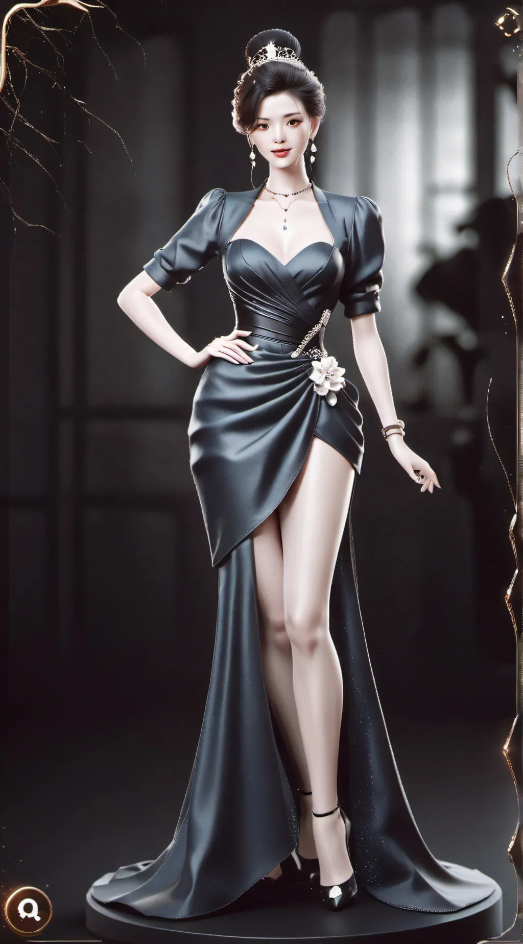 ai character: Miriam Cortisone  background