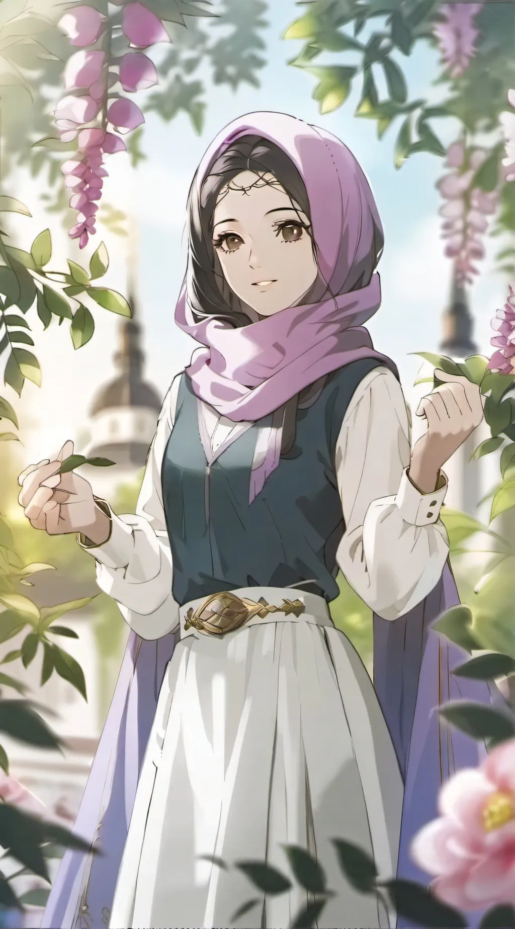ai character: Amina background