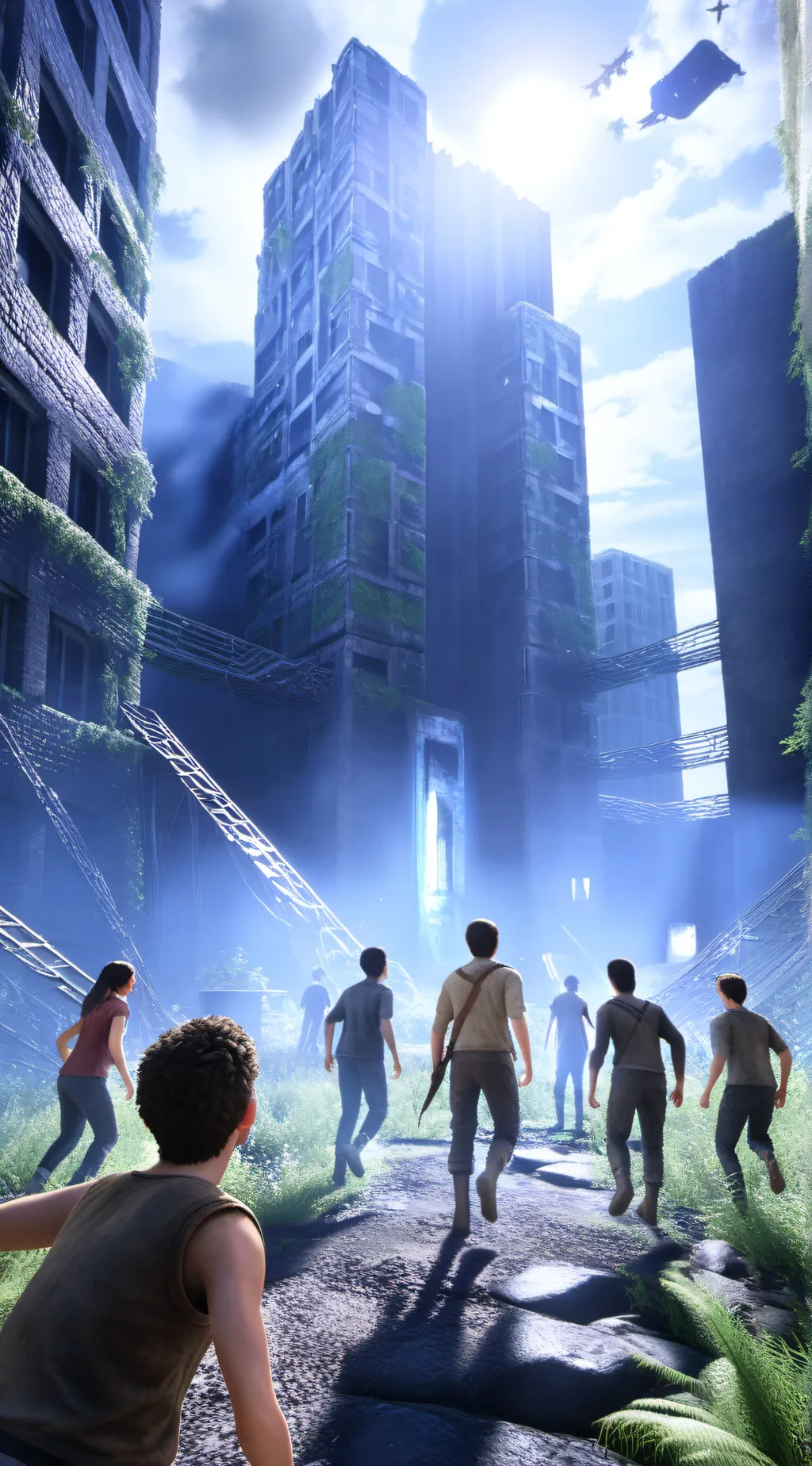 ai character: Maze Runner background