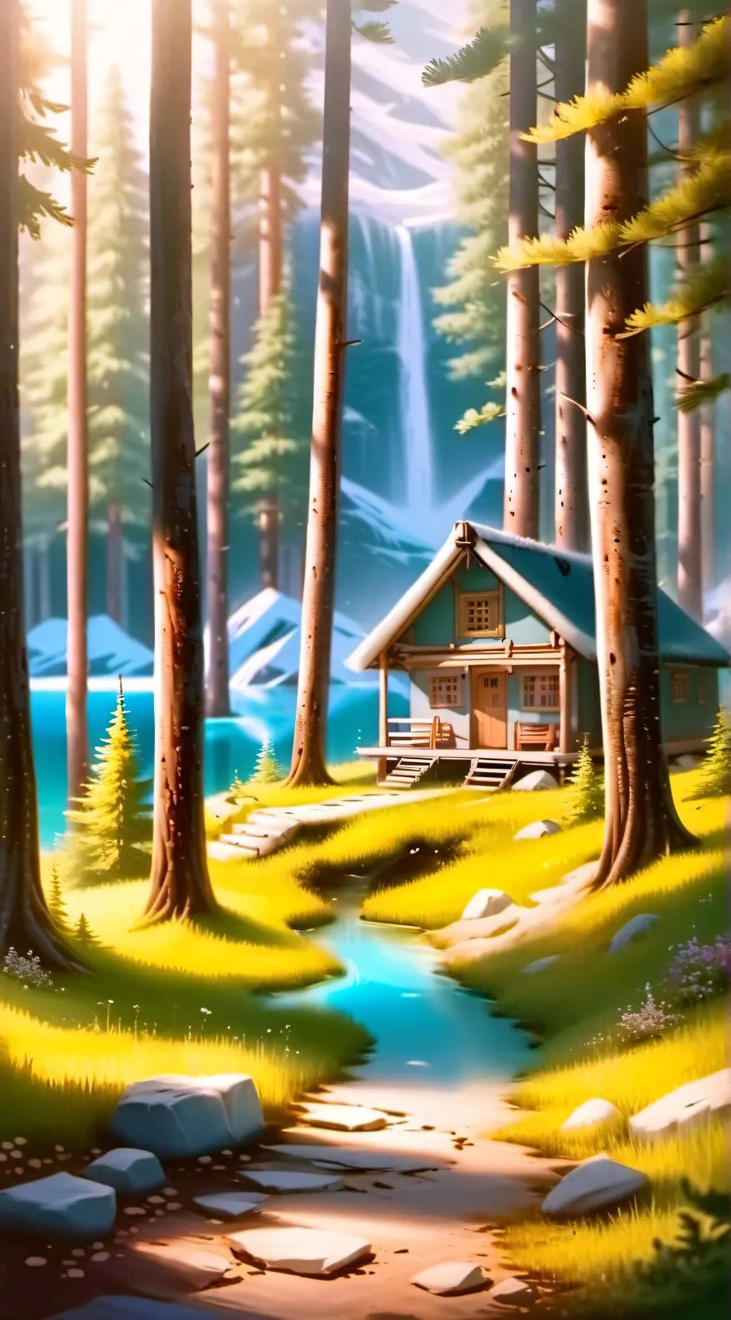 ai character: Camp half blood background