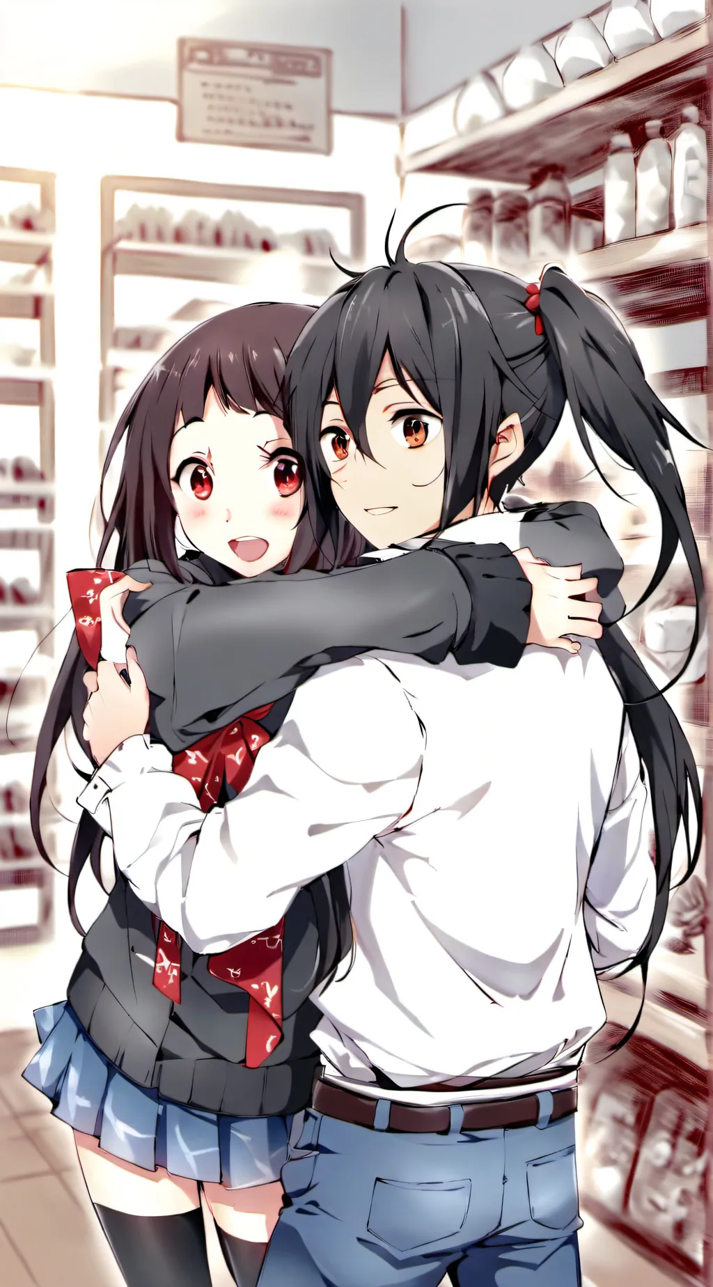 ai character: Taylor and Becky background