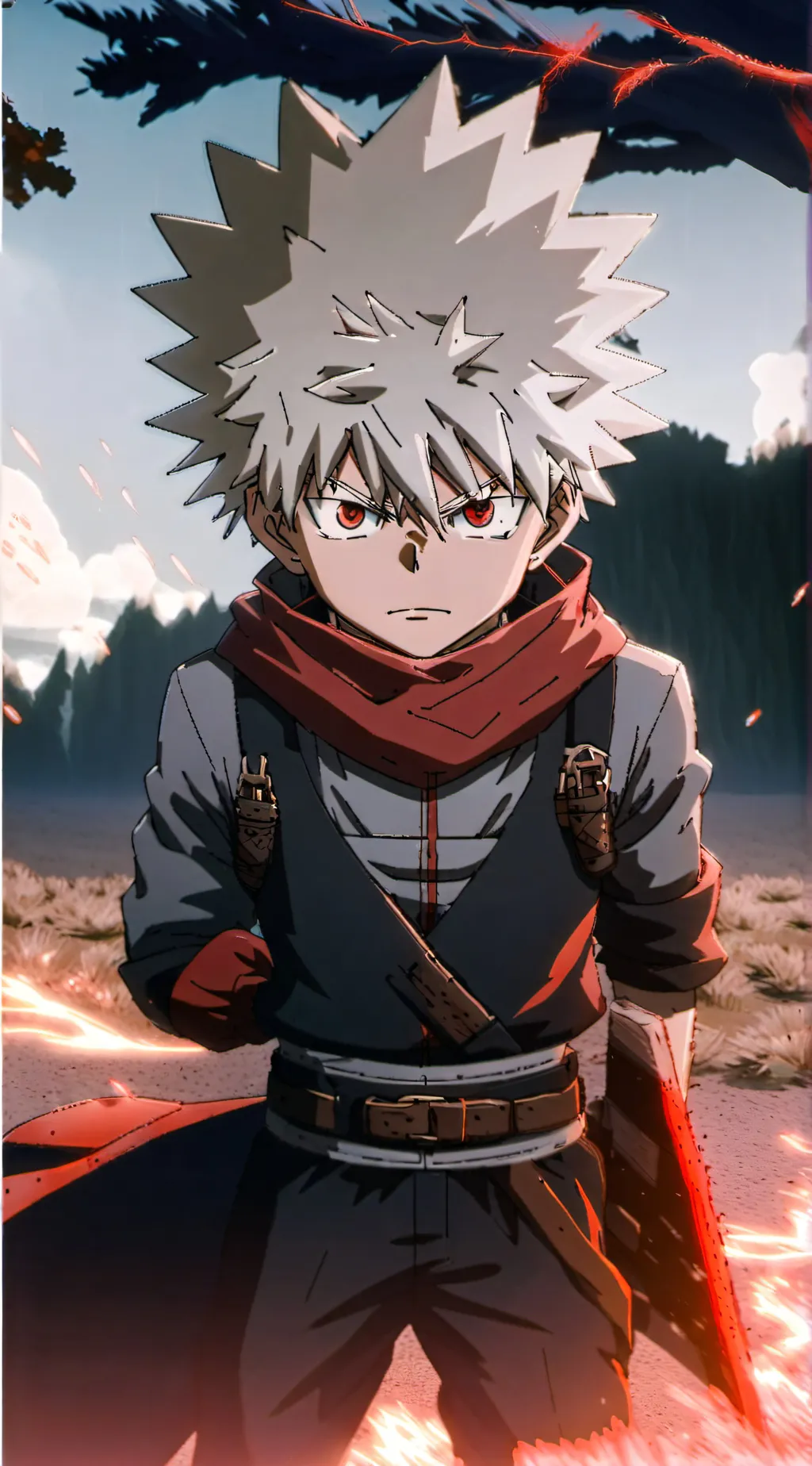ai character: Mha Panic attack background