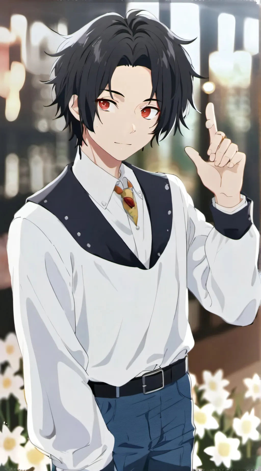 ai character: Iguro Obanai background