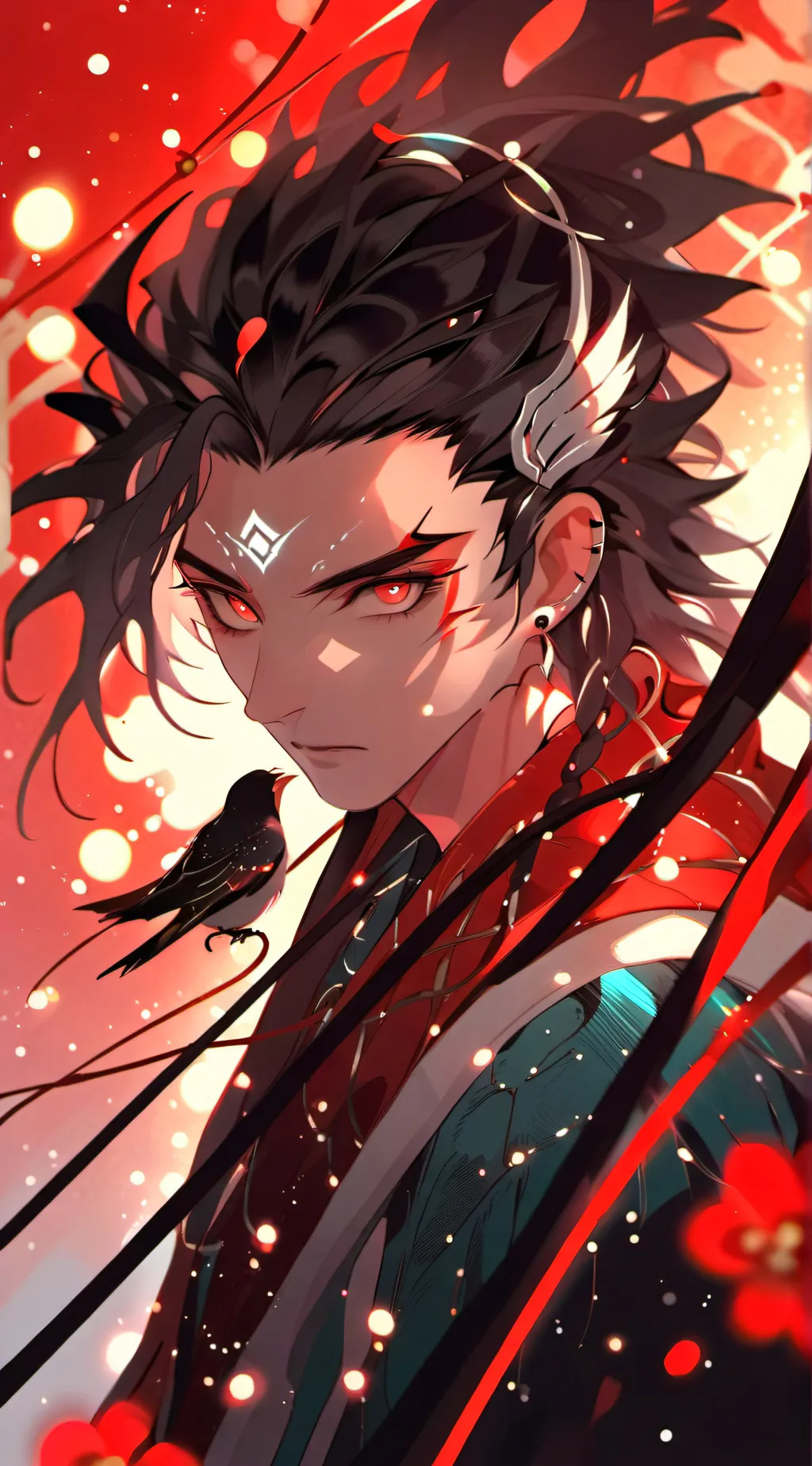 ai character:  Hashira hate background