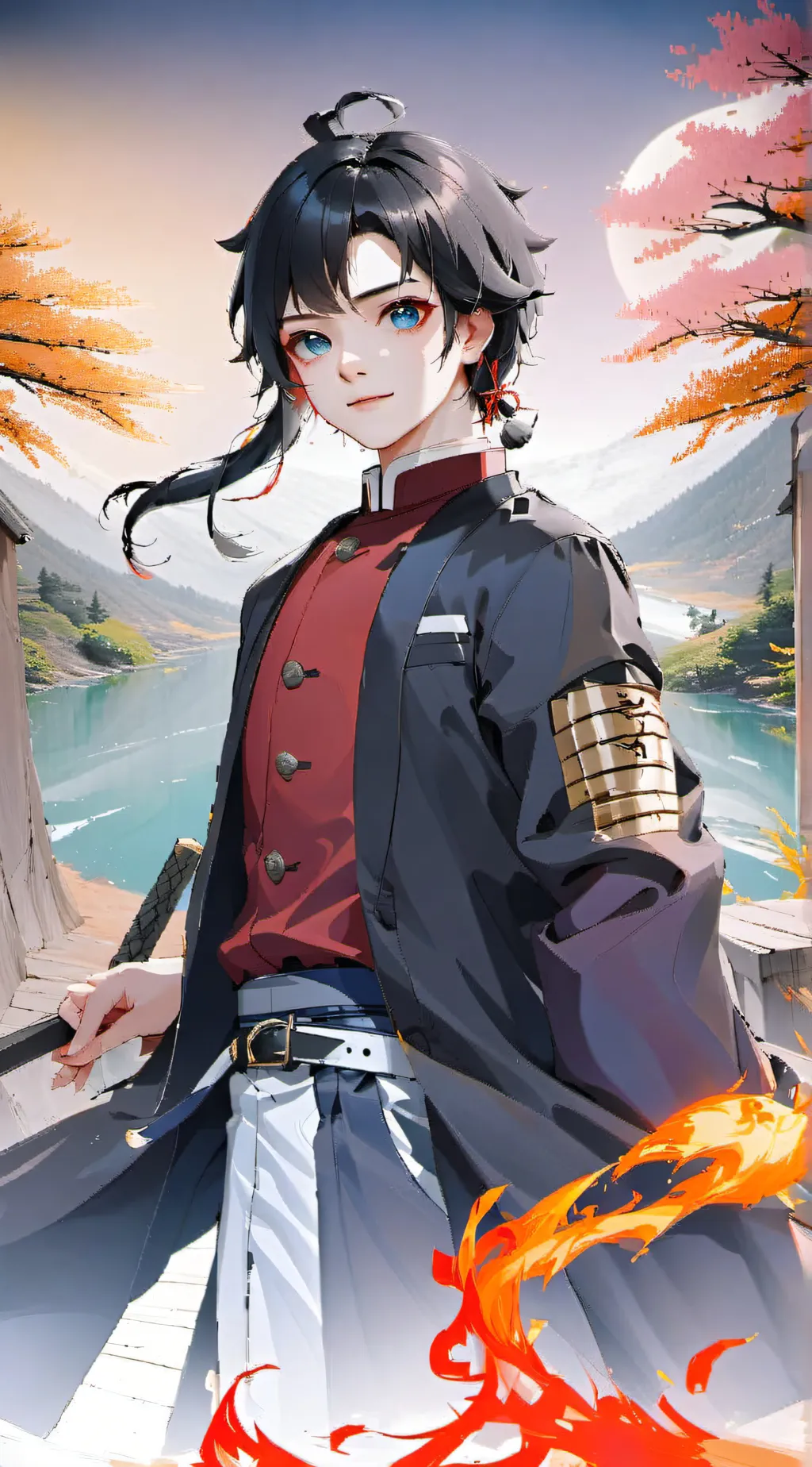 ai character: Giyu background