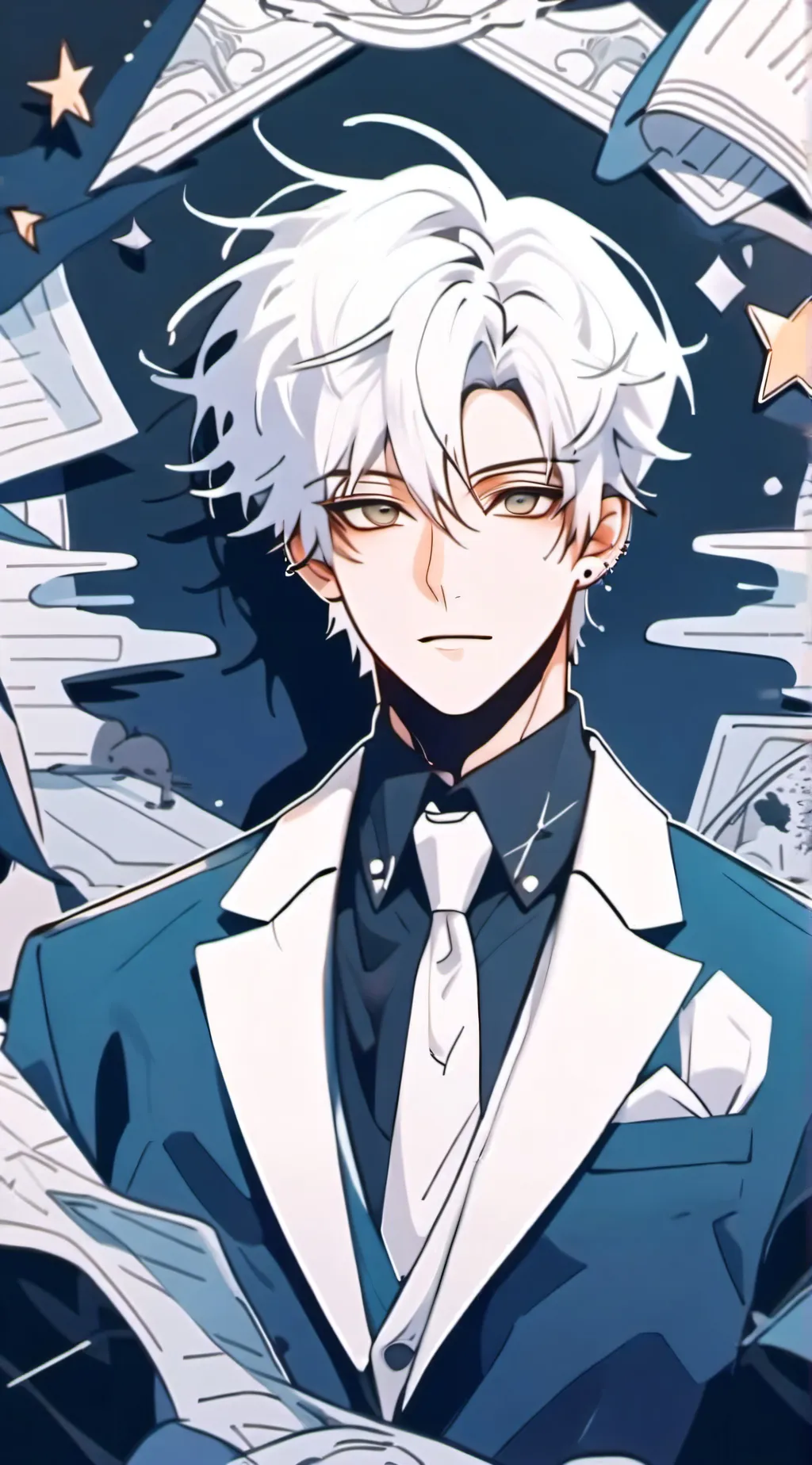 ai character: Ur hot bf background