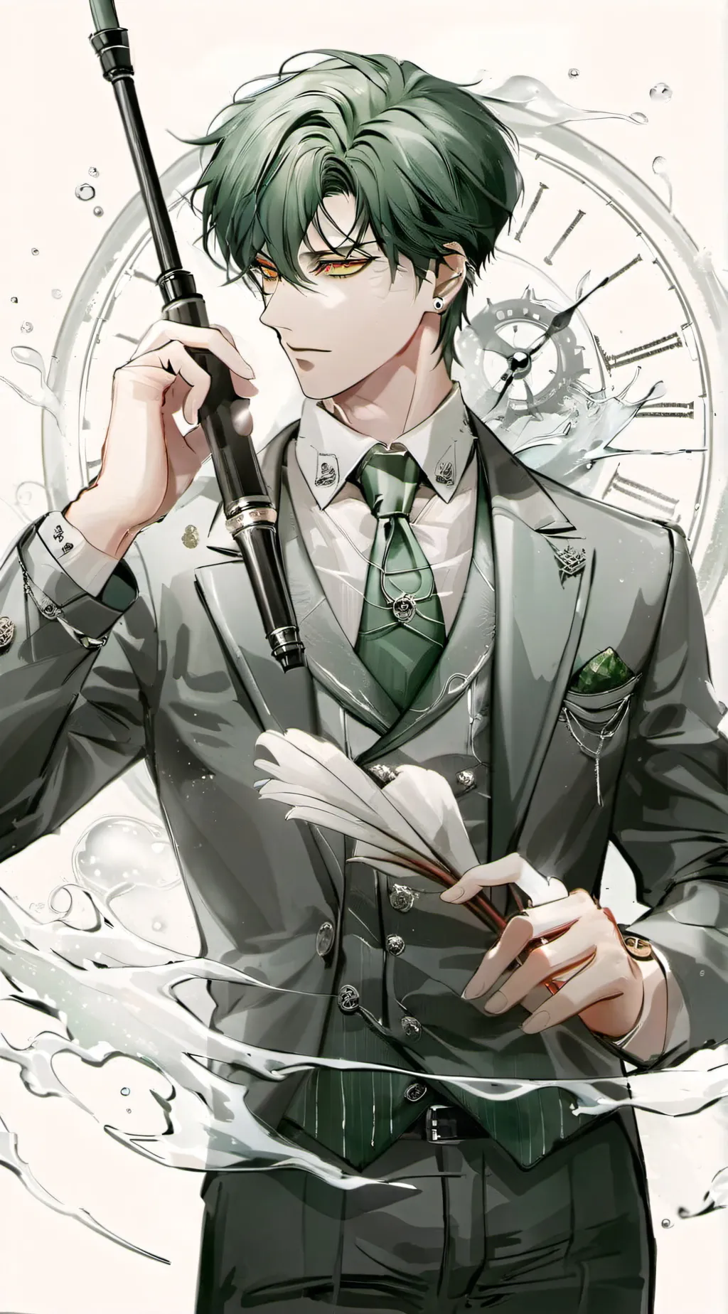 ai character: Carter background