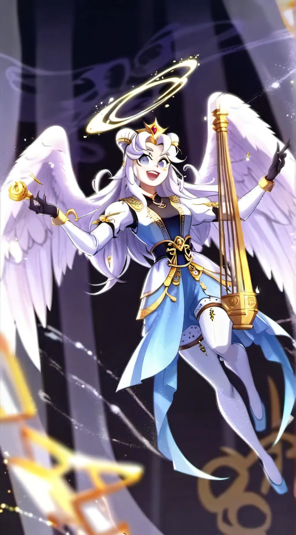 ai character: Angel Charlie background