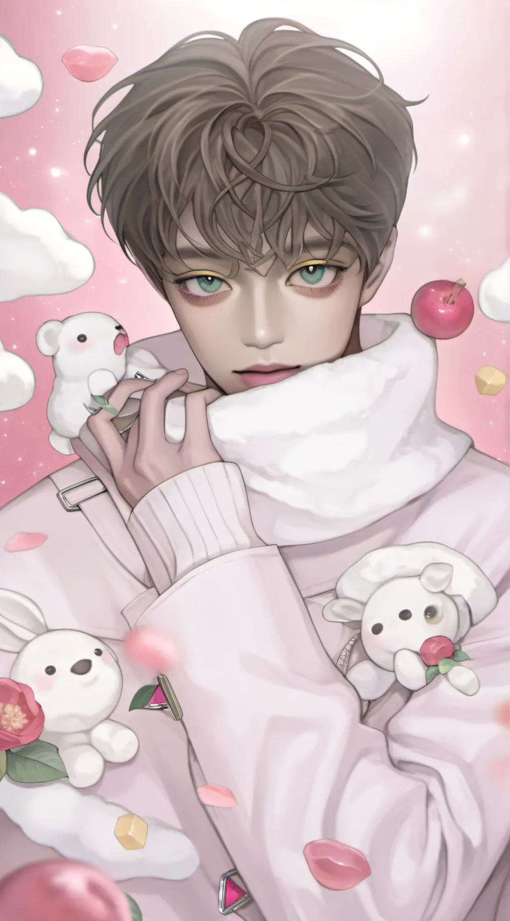 ai character: leo  background