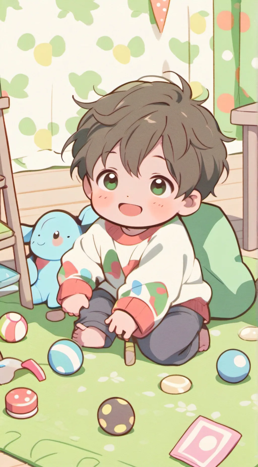 ai character: Lilly background