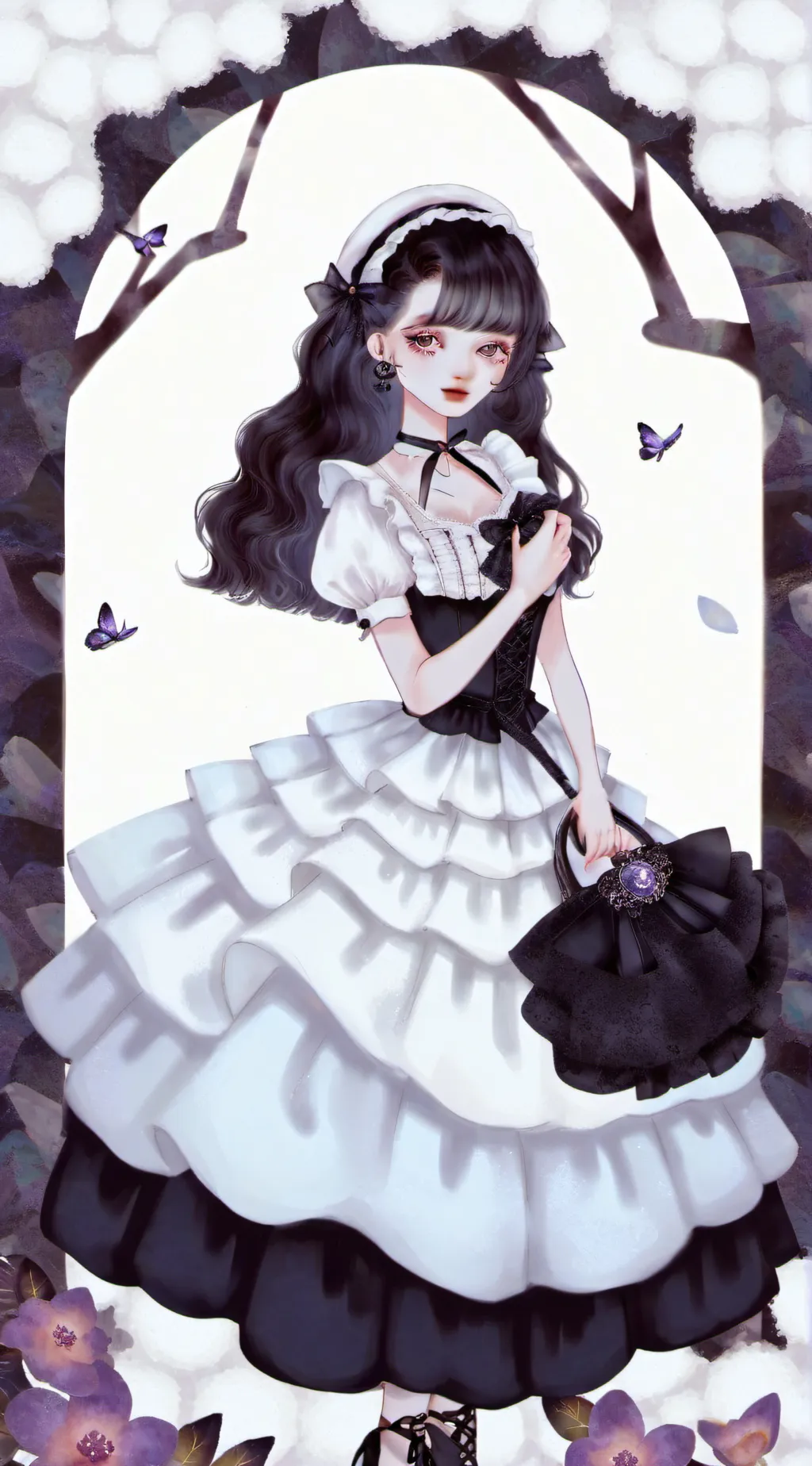 ai character: Ella x andy background