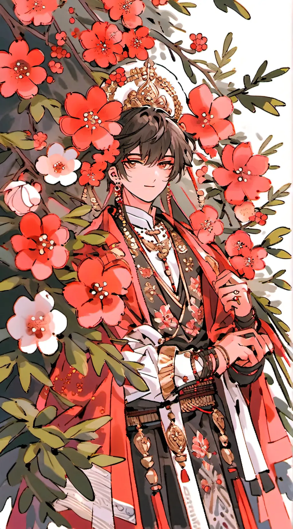 ai character: boys only school👦 background