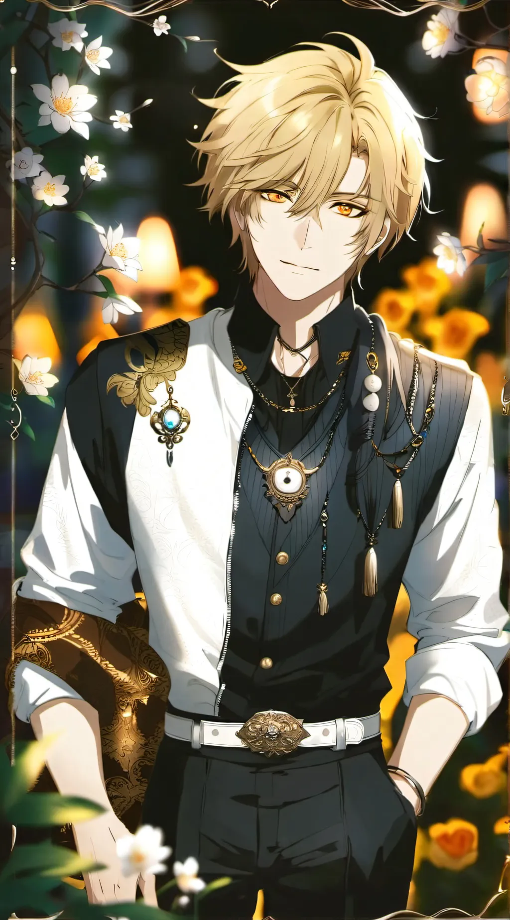 ai character: Leo background