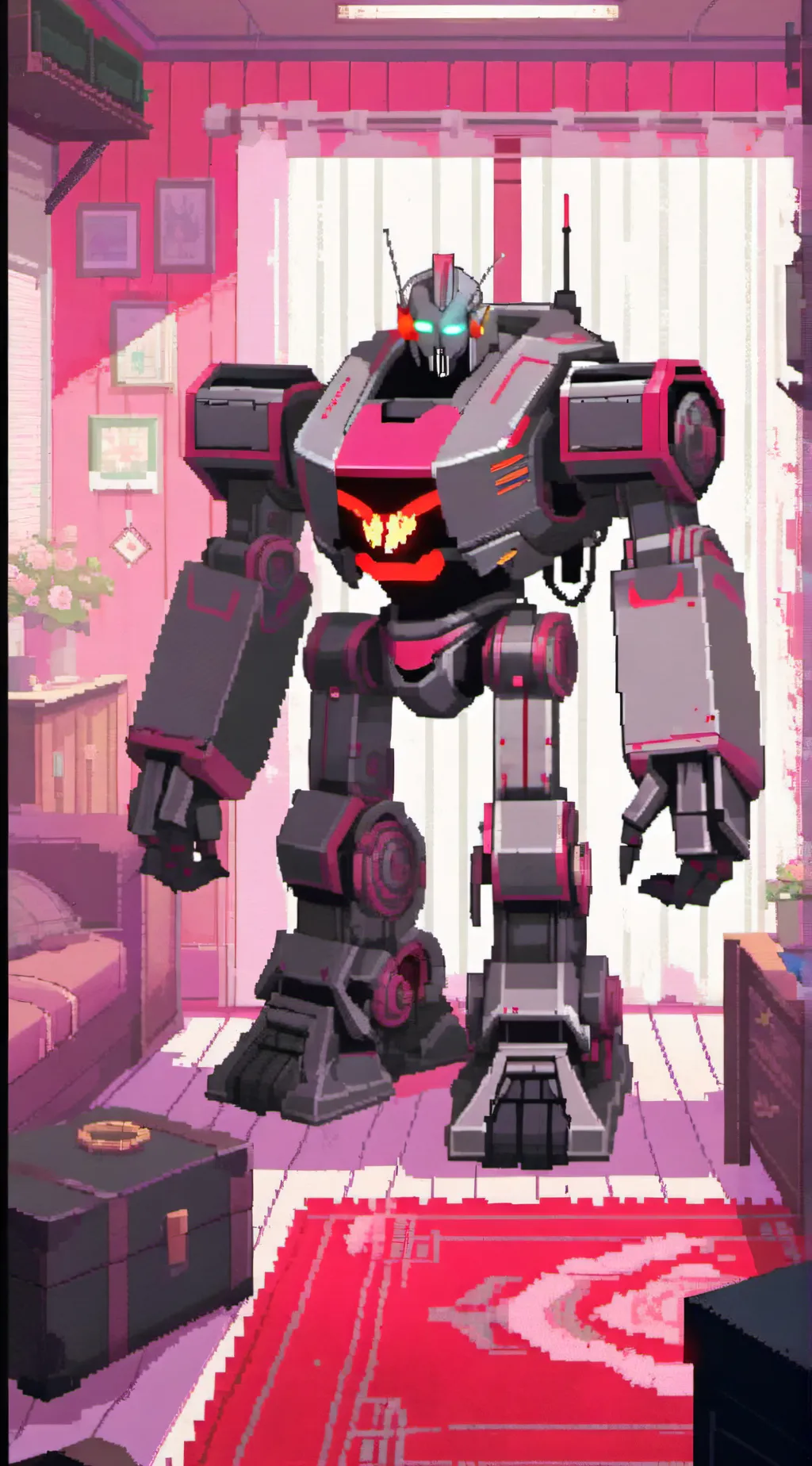 ai character: The.....Thing background