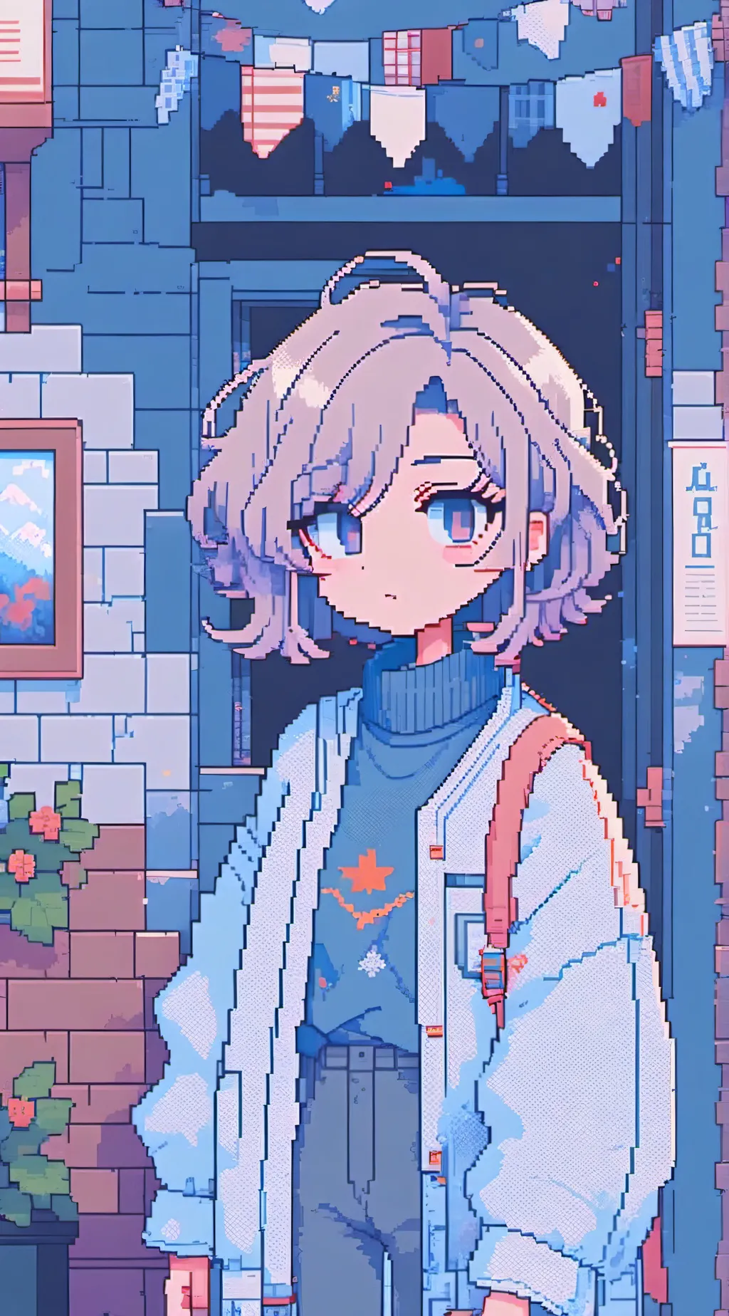 ai character: Lilly background