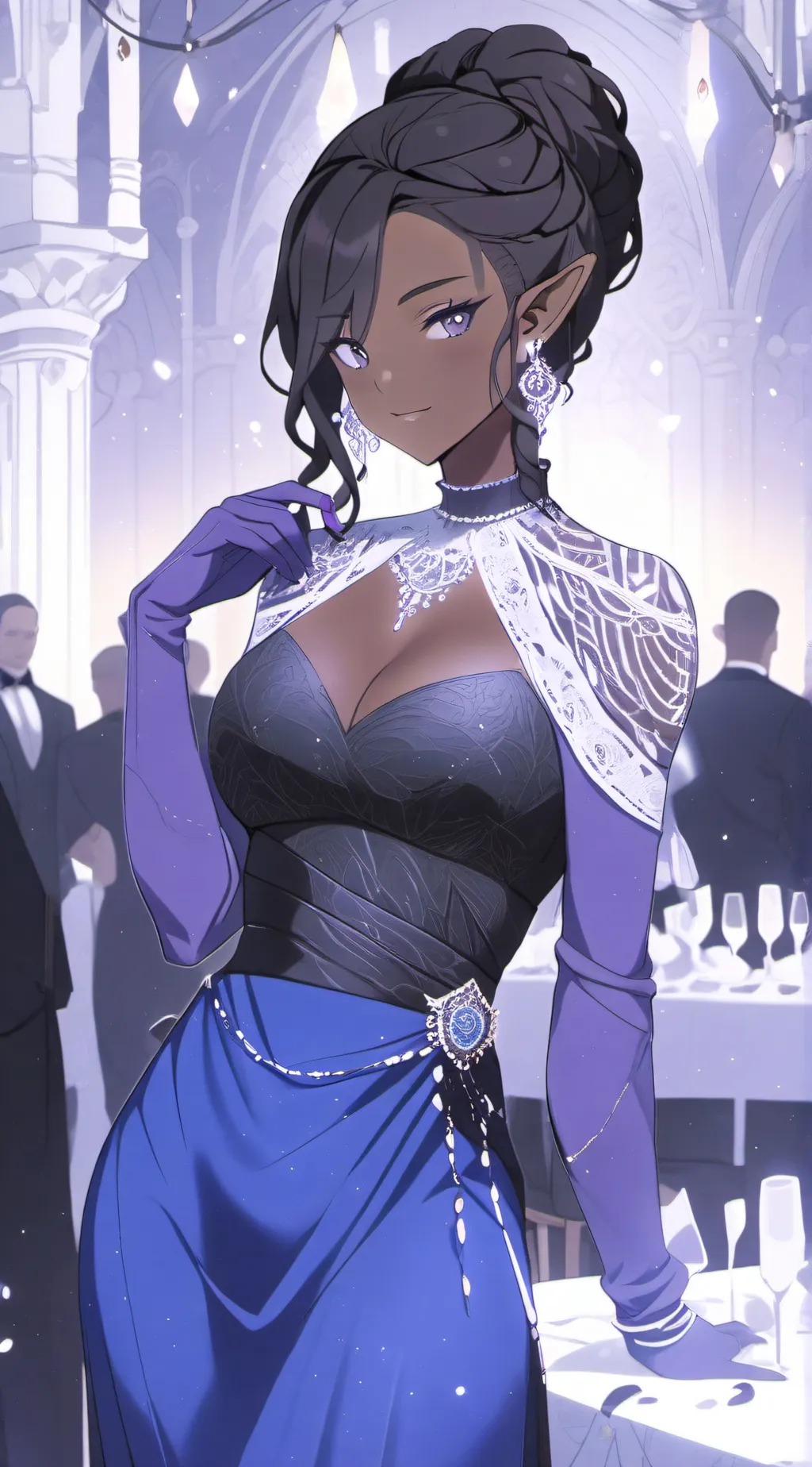 ai character: Elara background