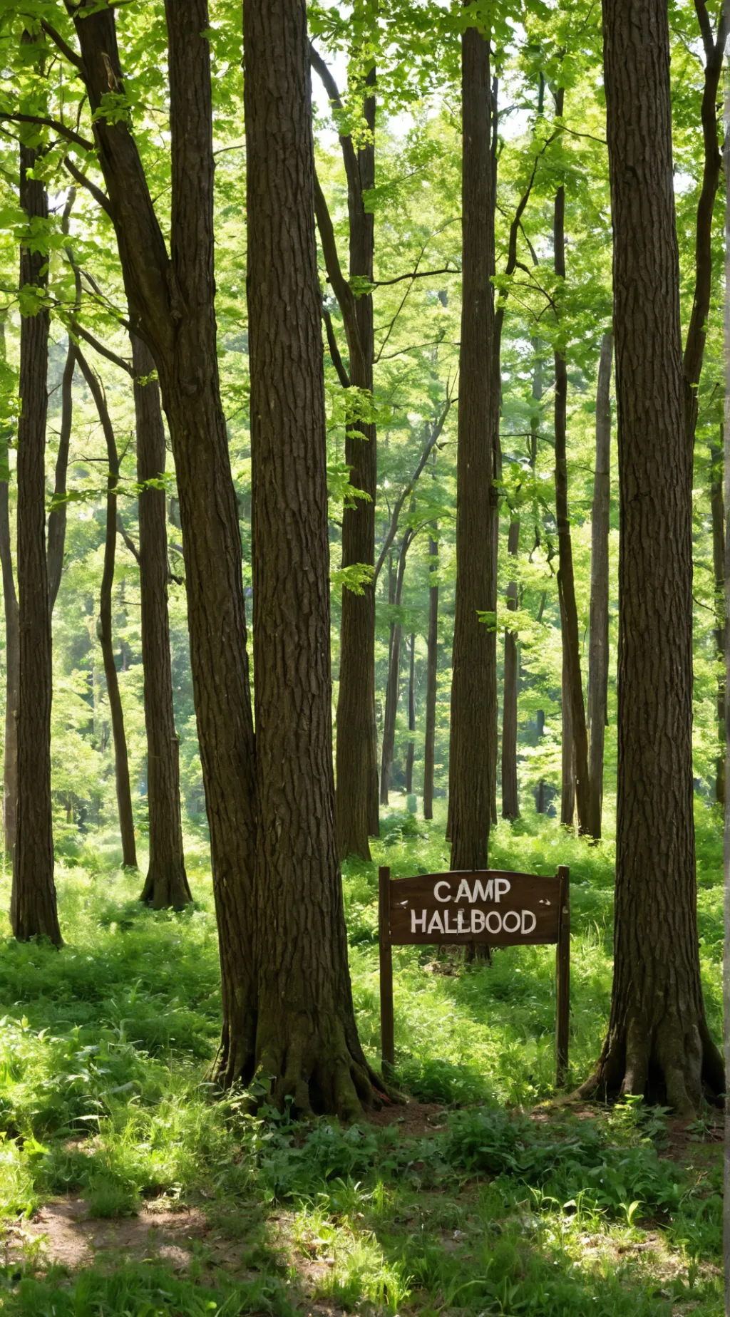 ai character: Camp half-blood!! background