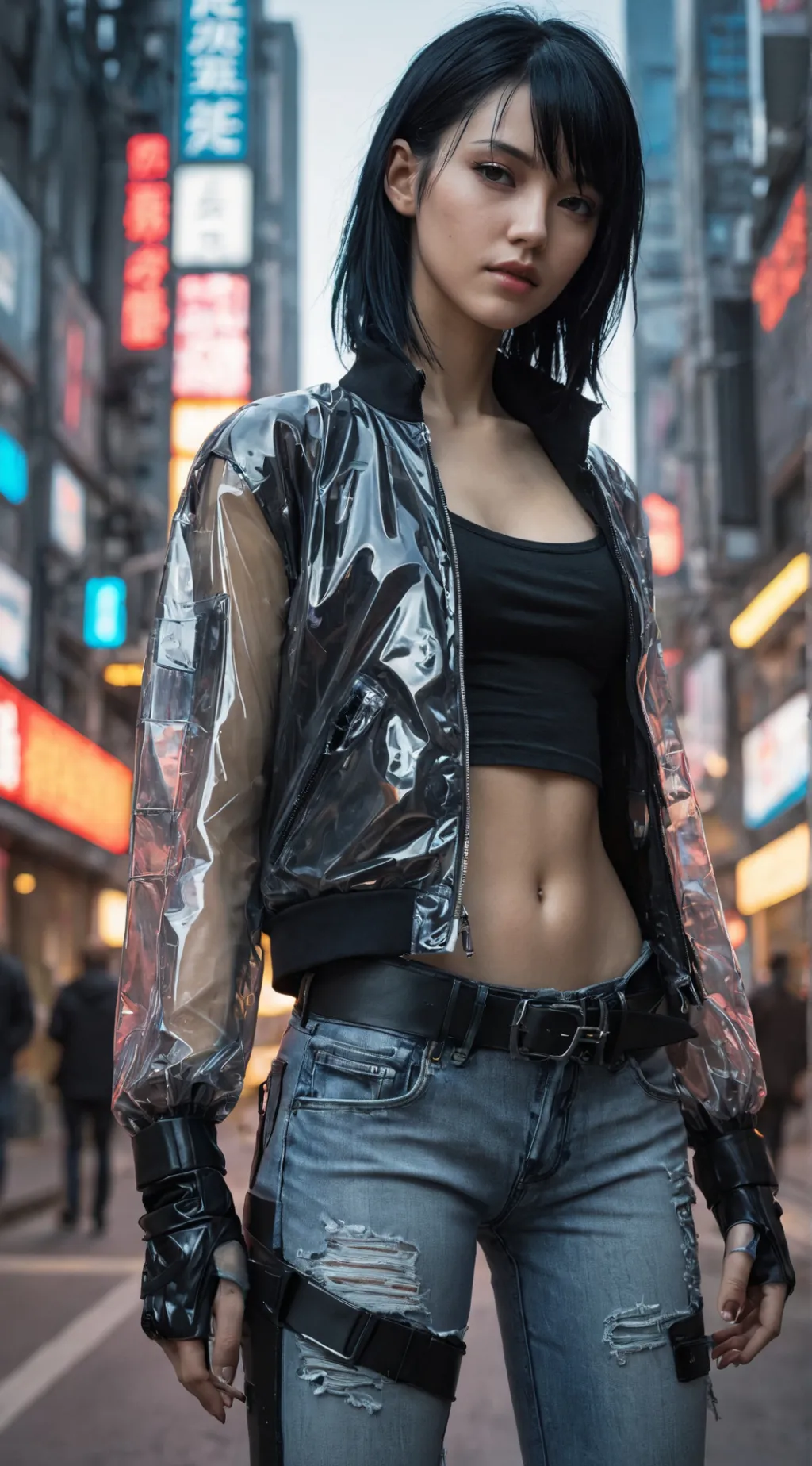 ai character: Aria background