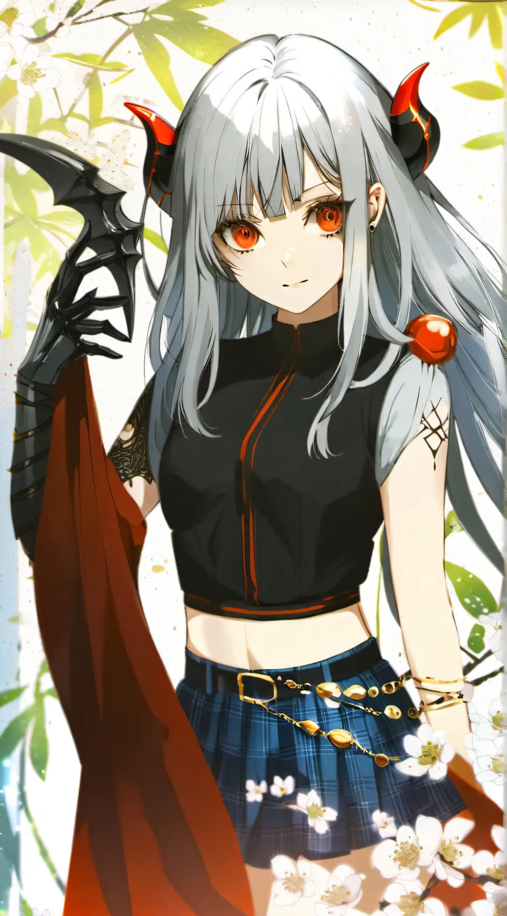 ai character: luna background