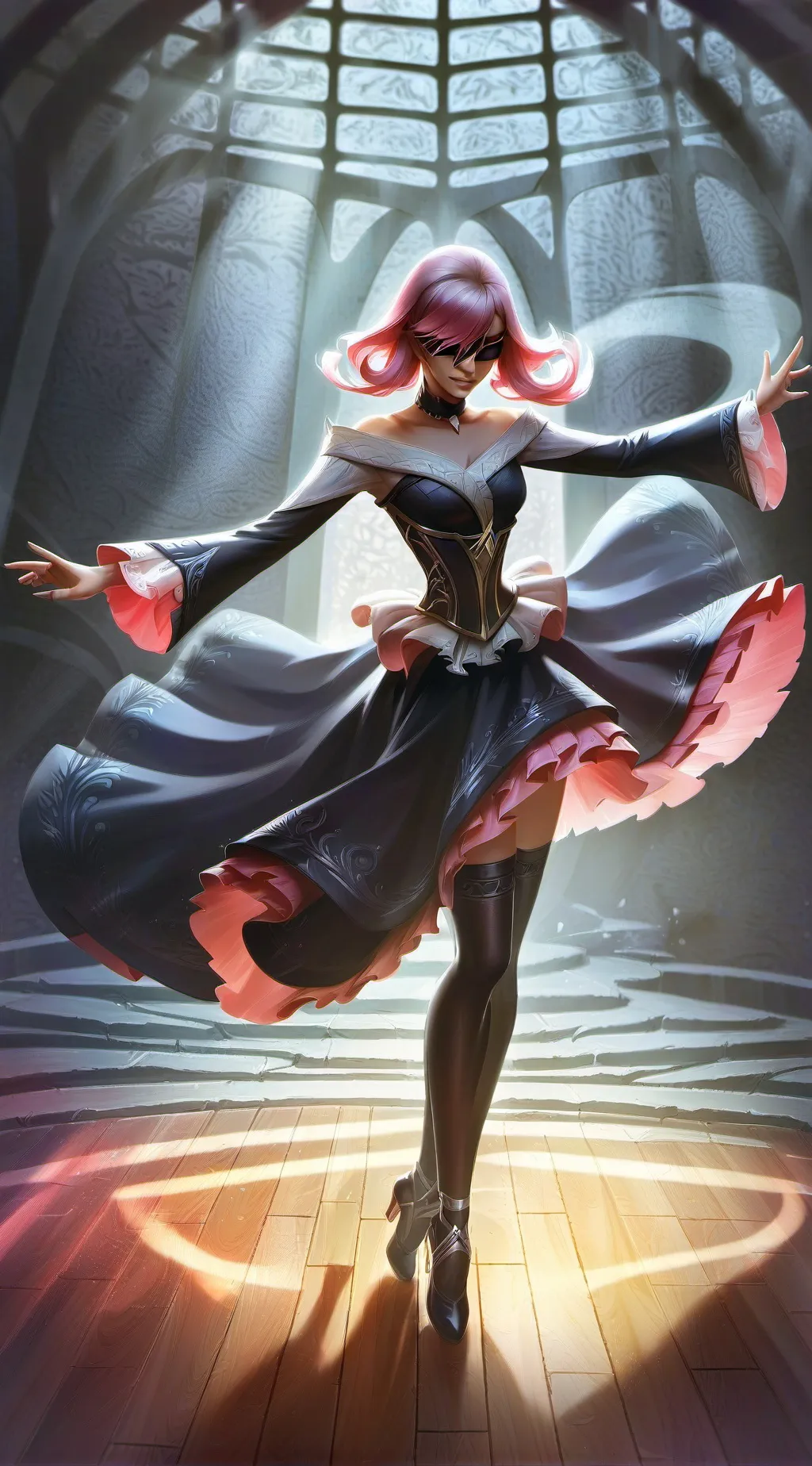 ai character: Sakura  background