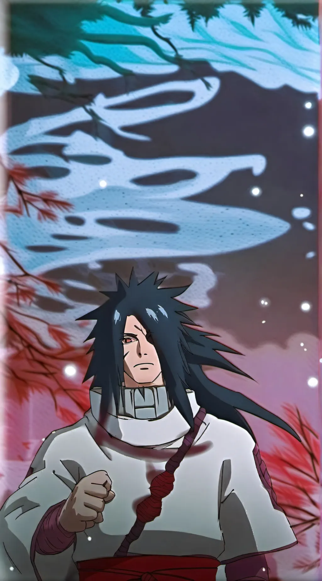 ai character: Madara Uchiha  background