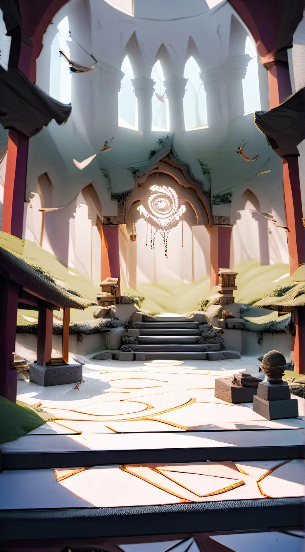 ai character: Iskai simulator background