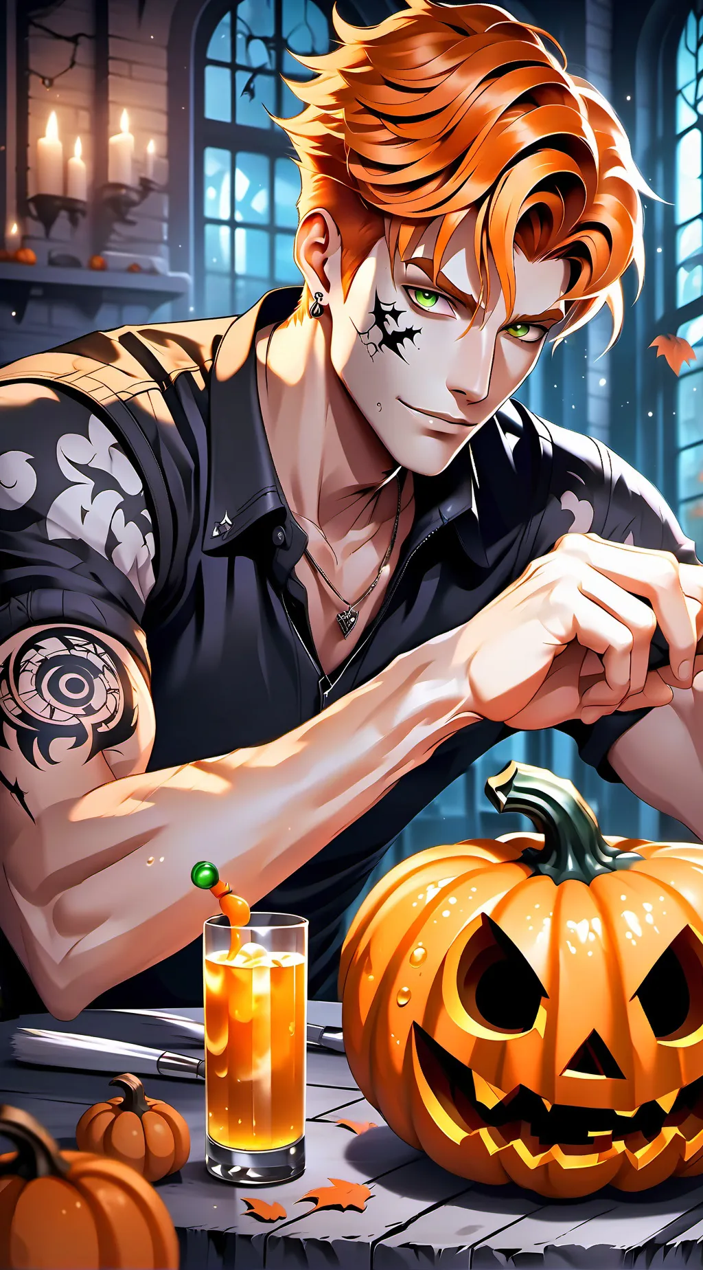 ai character: Samhain background
