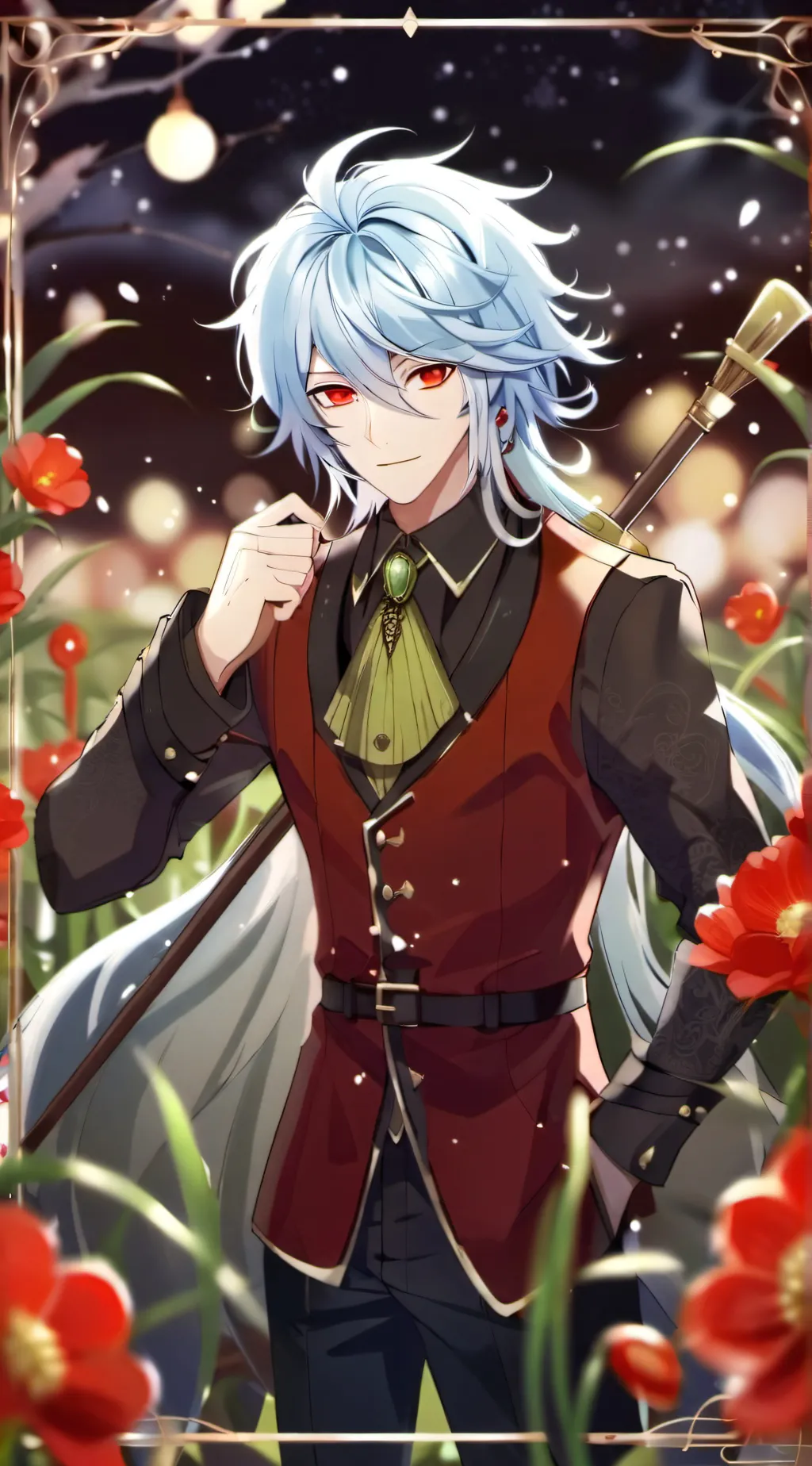 ai character: Shigaraki Tomura  background
