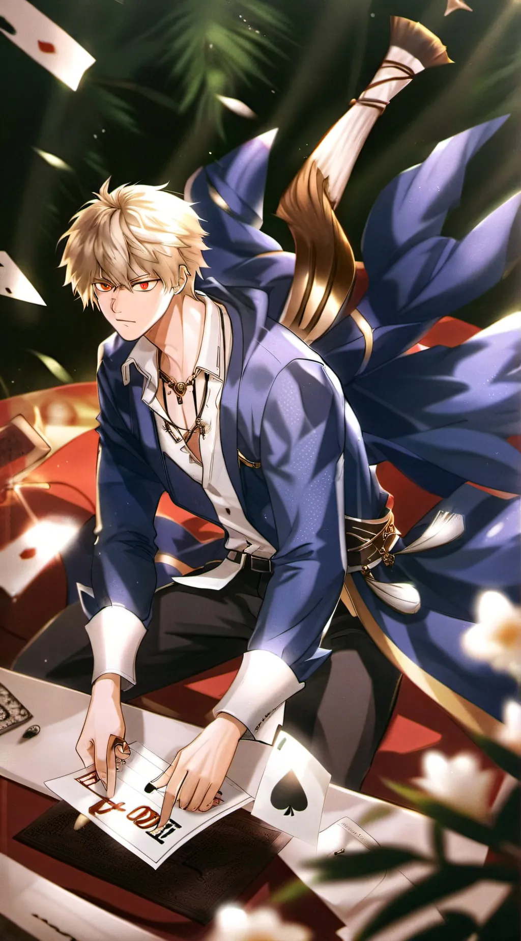 ai character: singer bakugo background