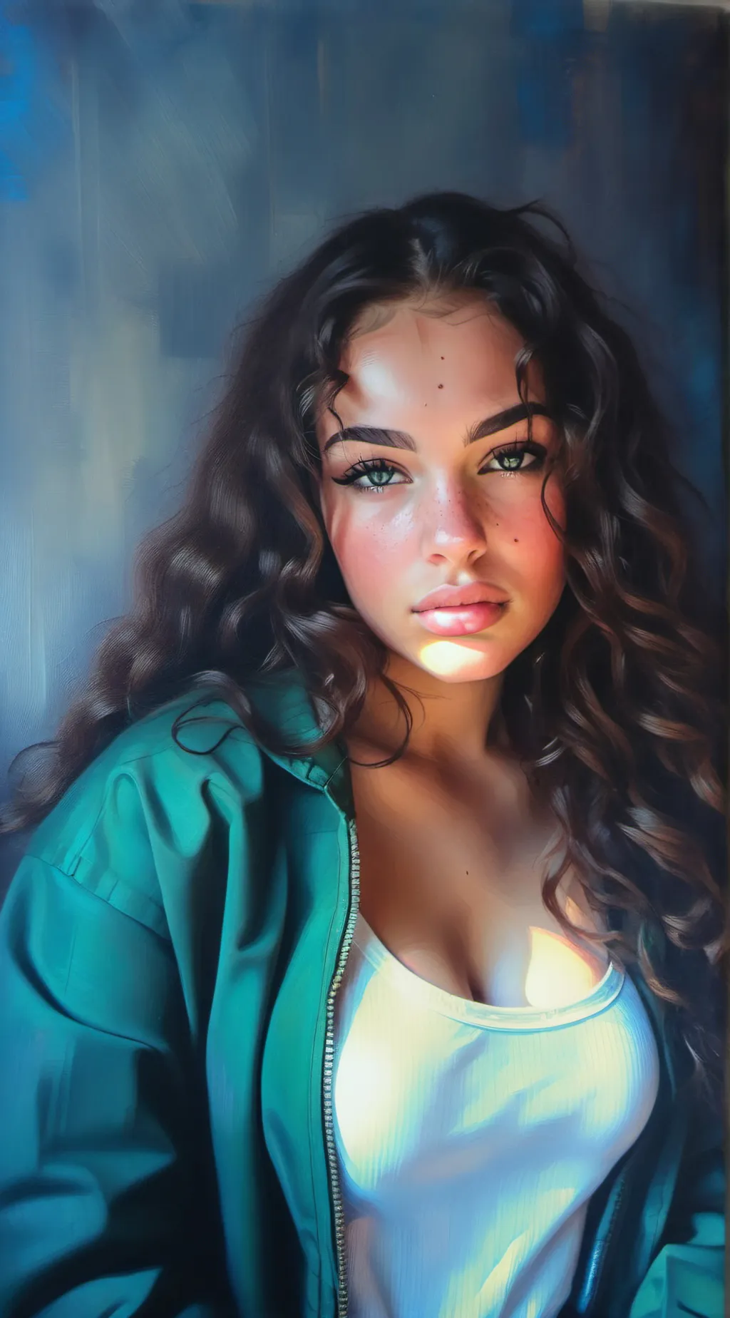 ai character: Summer background