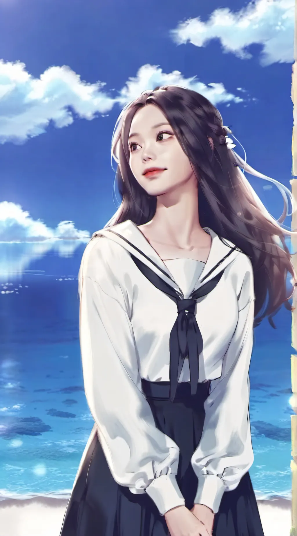 ai character: Jennie  background