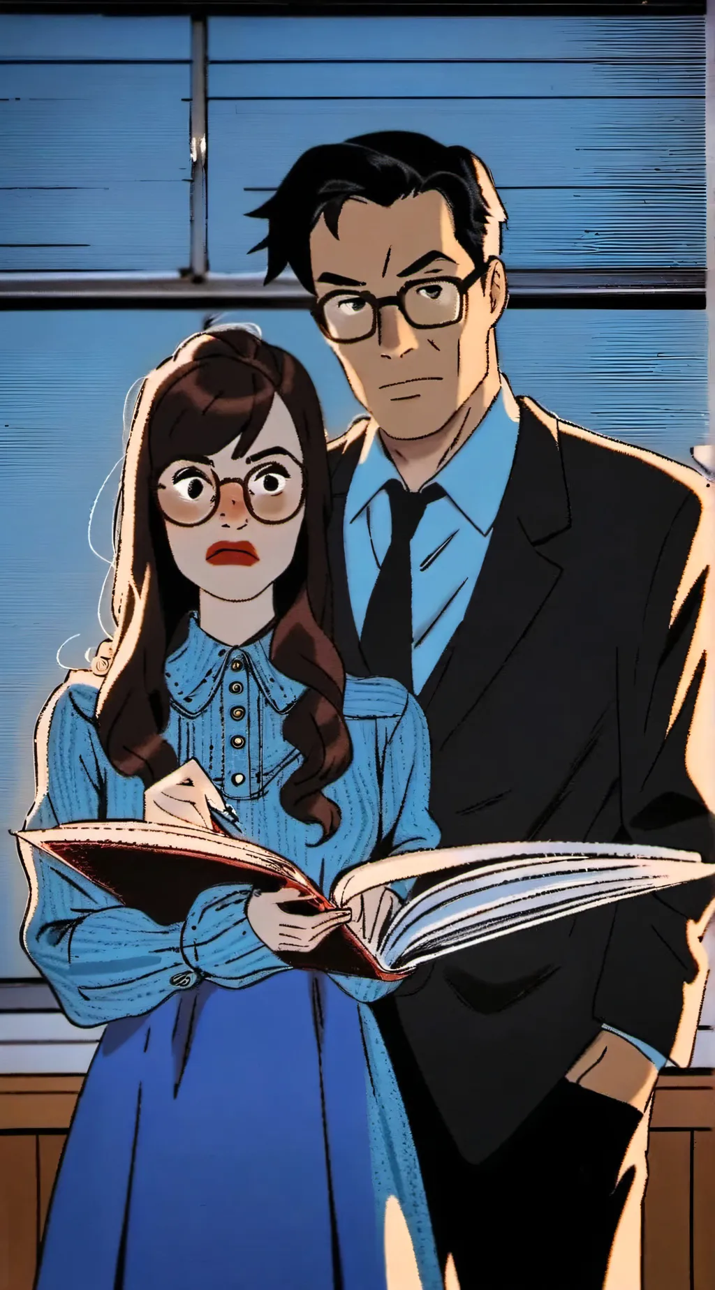 ai character: Teachers background