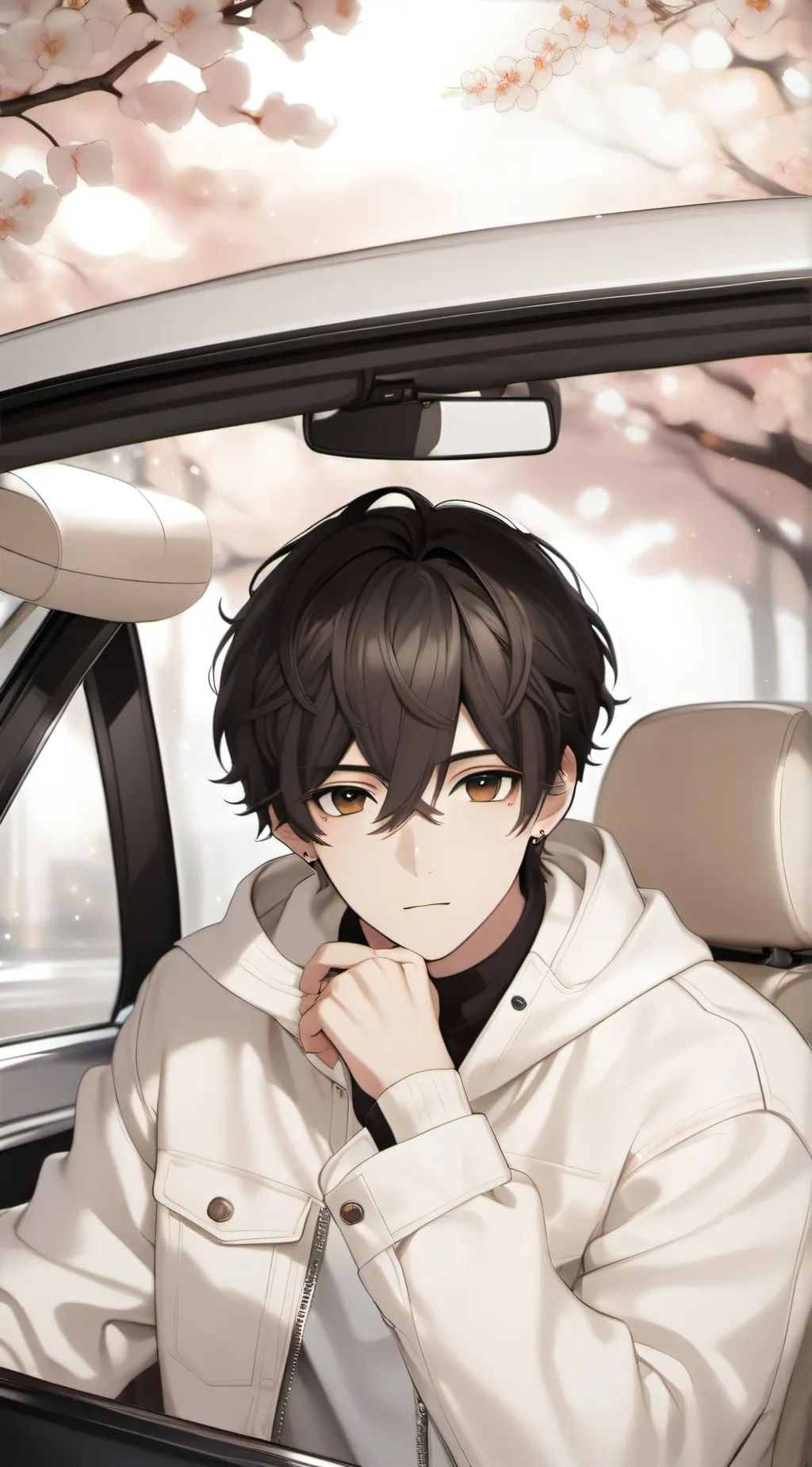 ai character: Aru (driver ver.) background
