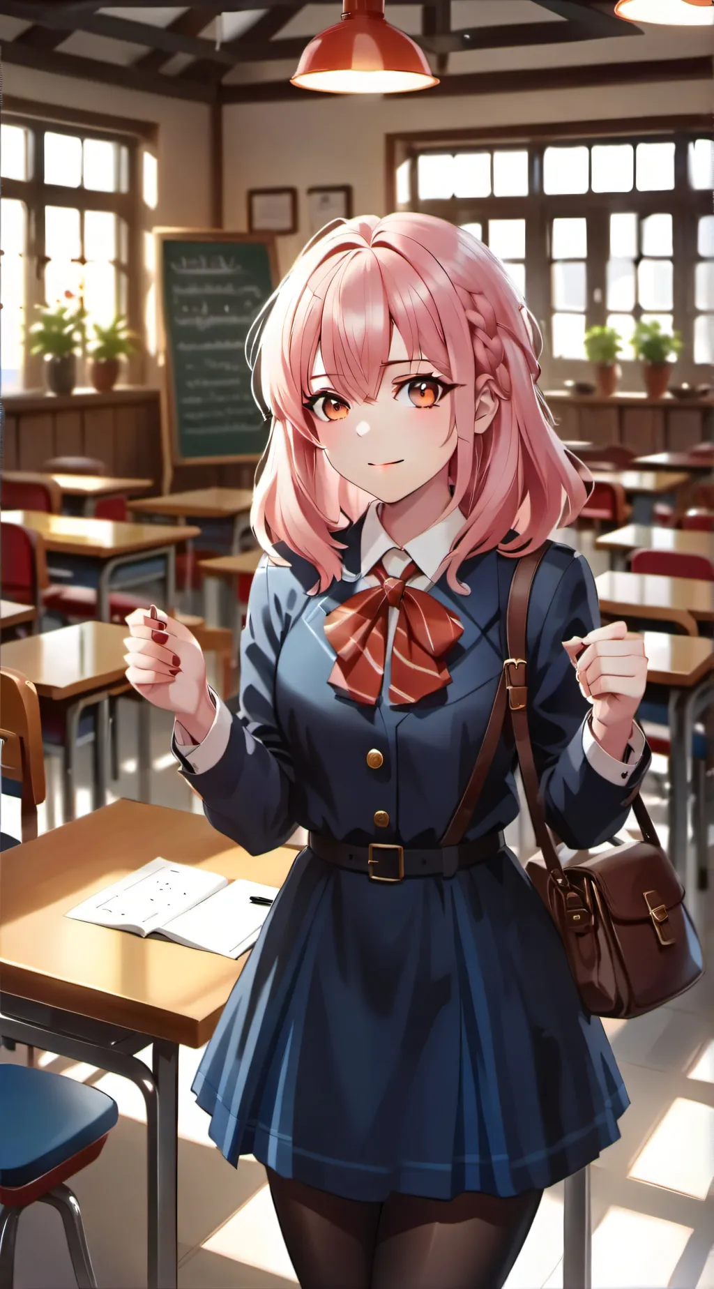 ai character: Hinata background