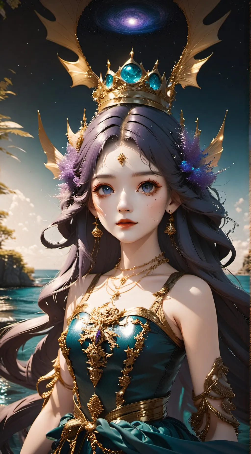 ai character:  song of a siren  background