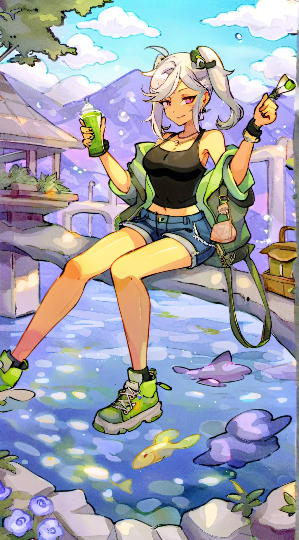 ai character: Sage background