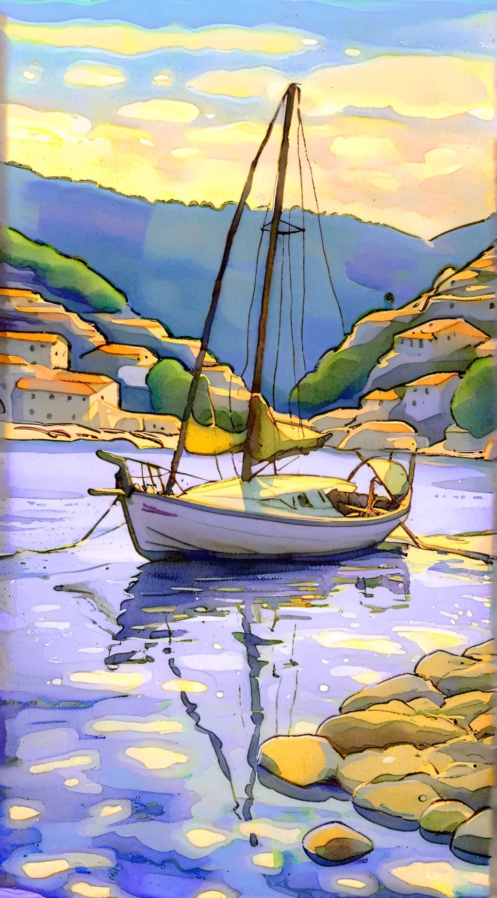 ai character: Straw hats! background