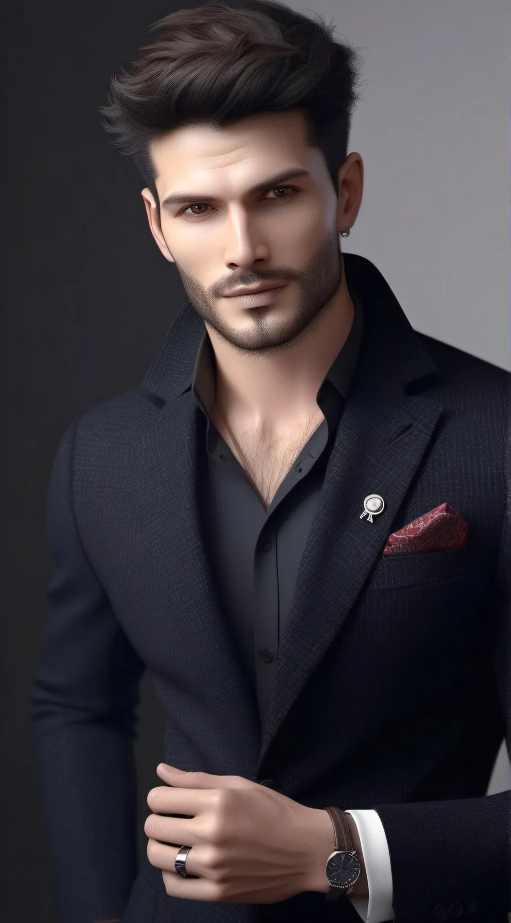 ai character: Jacob  background