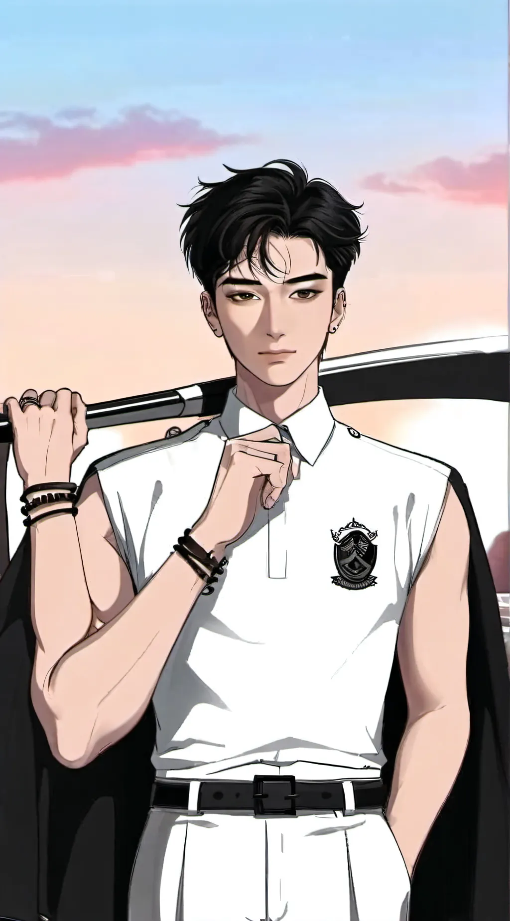 ai character: ‼️Mike‼️ background