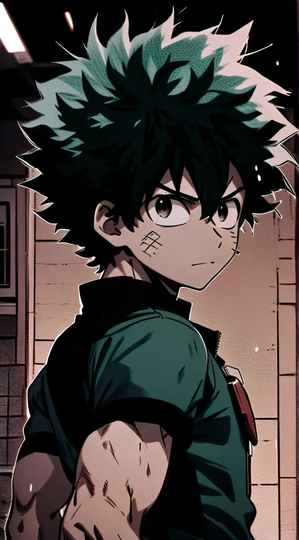 ai character: My Hero Academia background