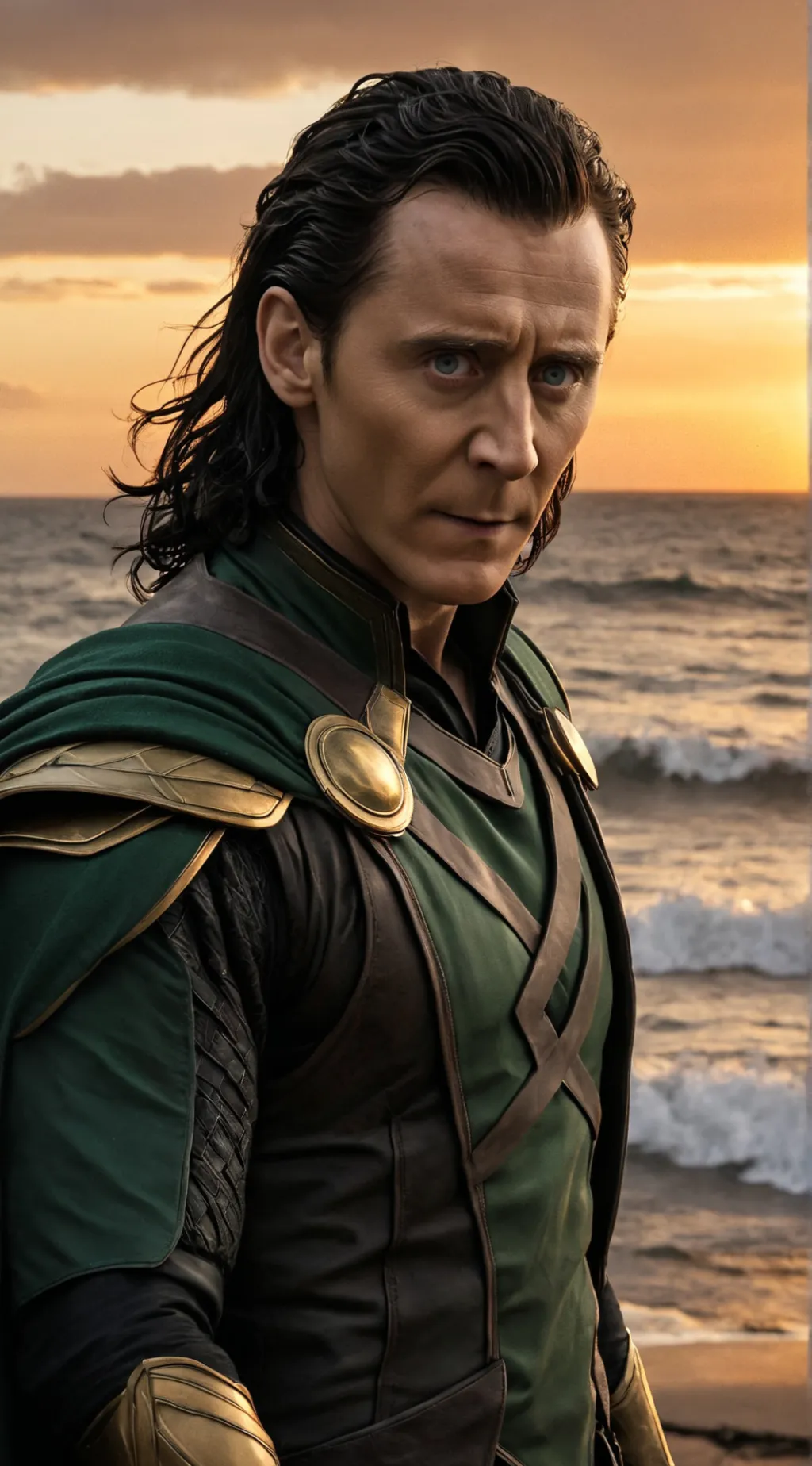 ai character: 💚Loki💚 background