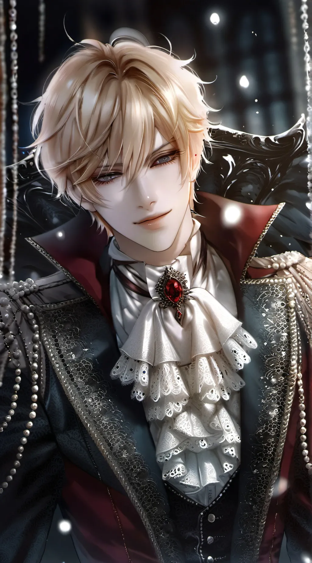 ai character: Shu sakamaki  background