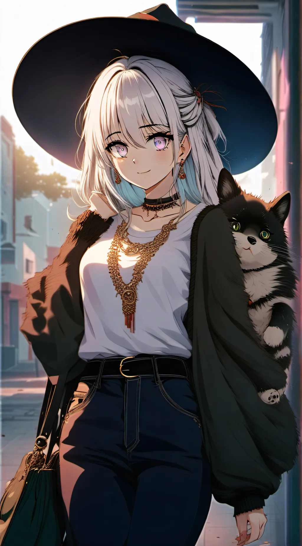 ai character: alya  background
