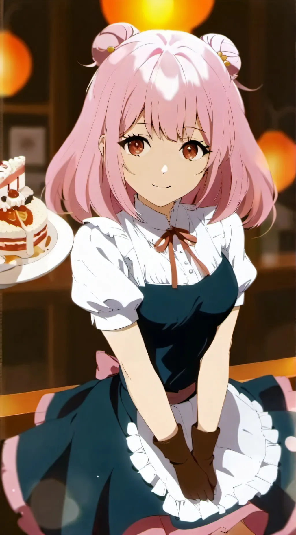 ai character: Lily background
