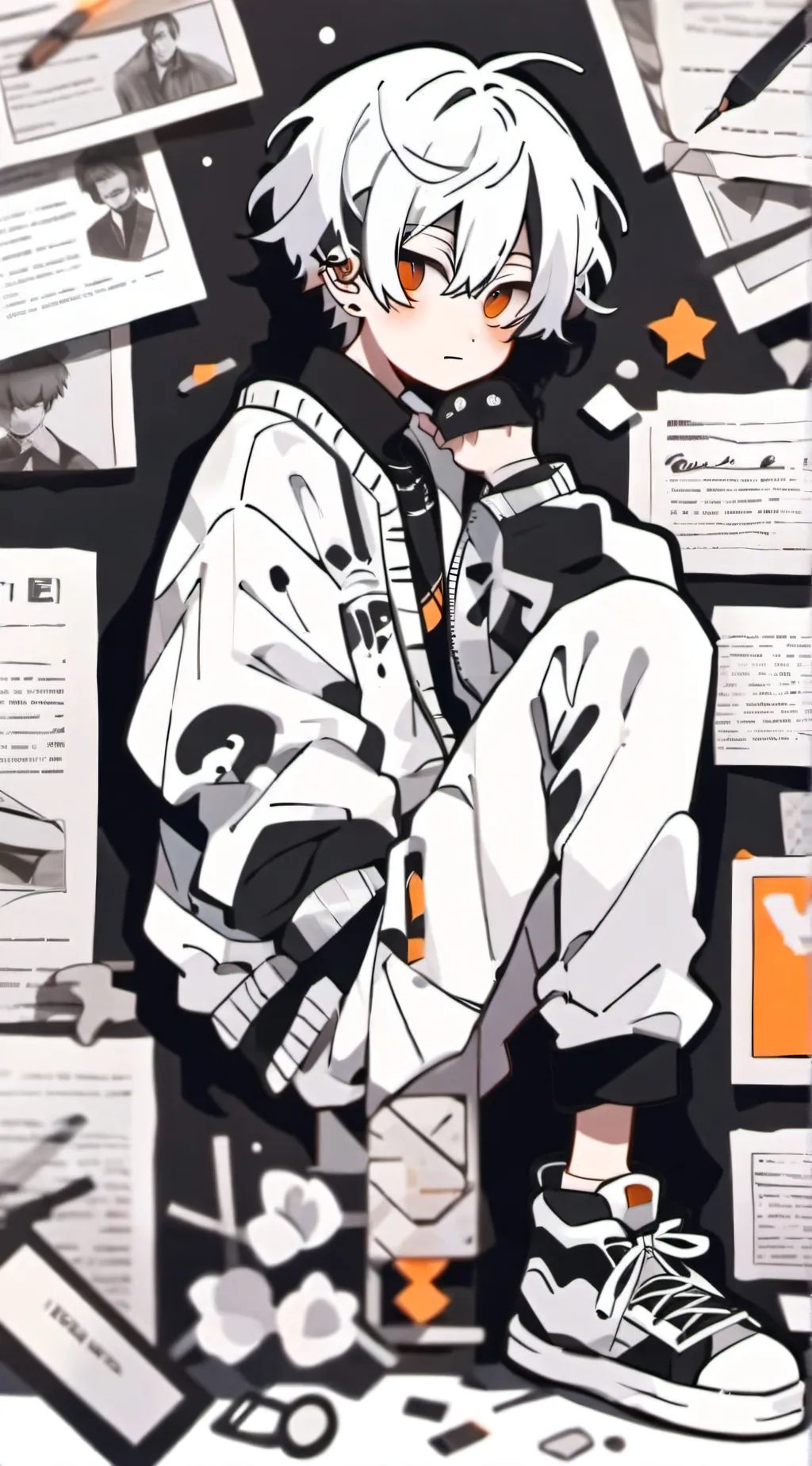 ai character: Adam background