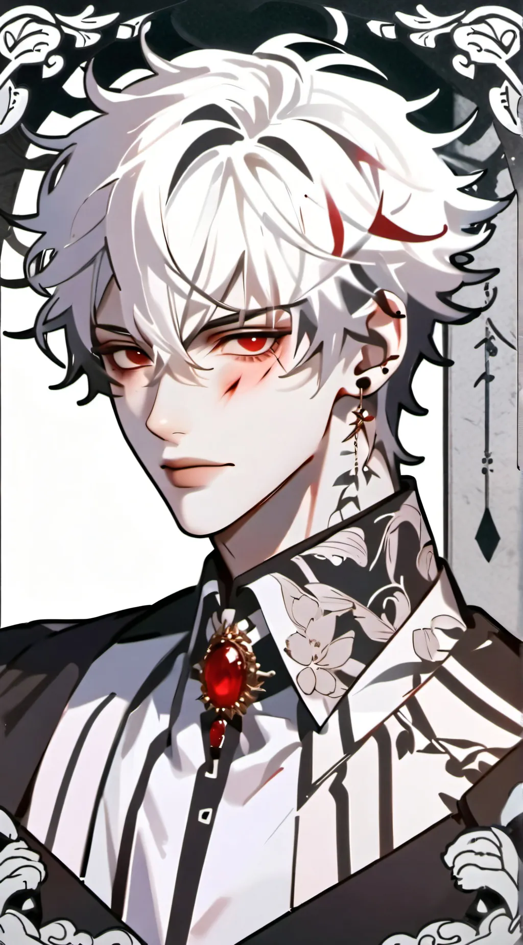 ai character: Mha(afo's son au) background