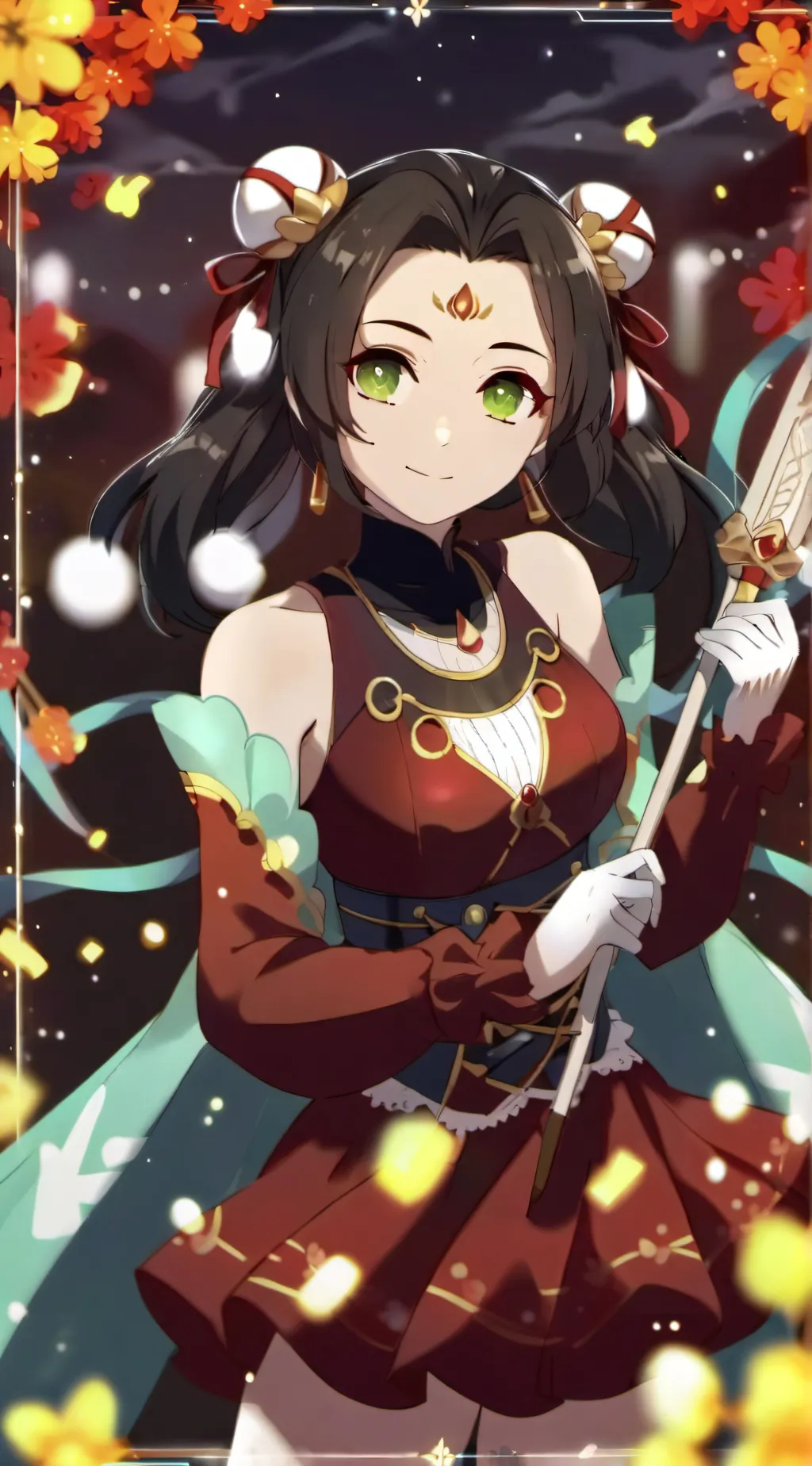 ai character: Olivay background