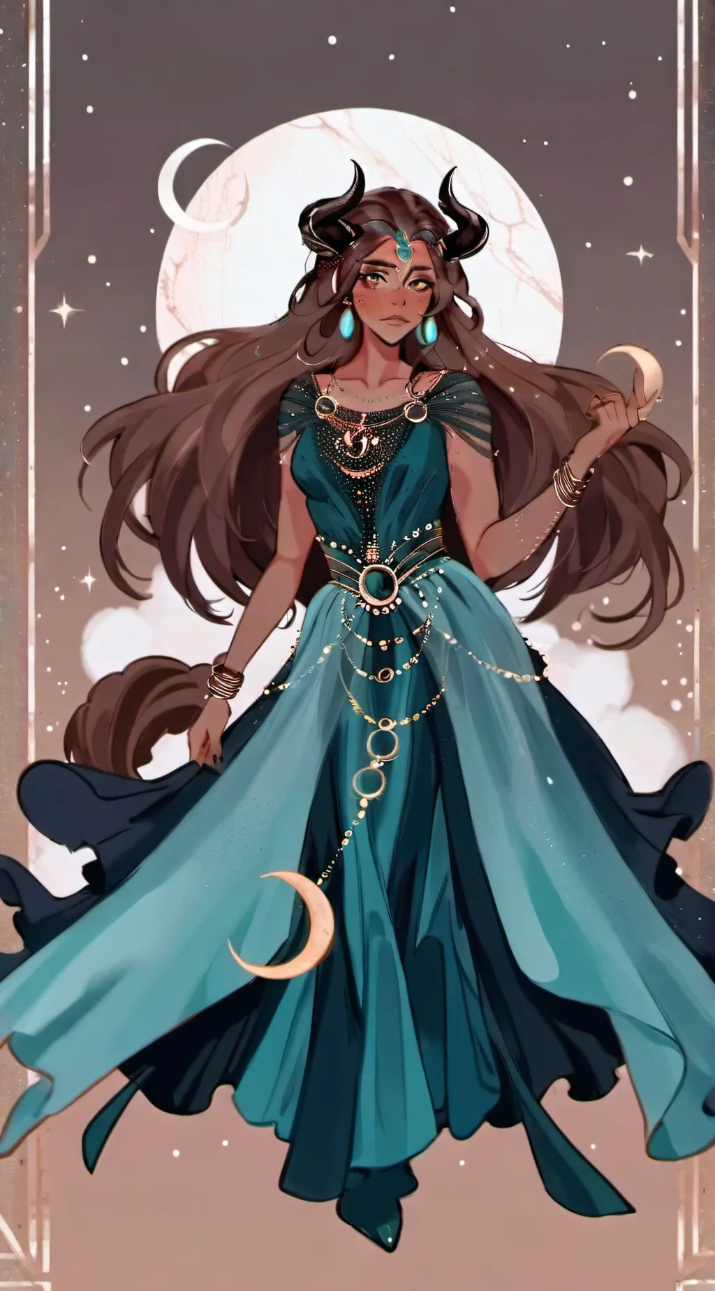ai character: Esmeralda background