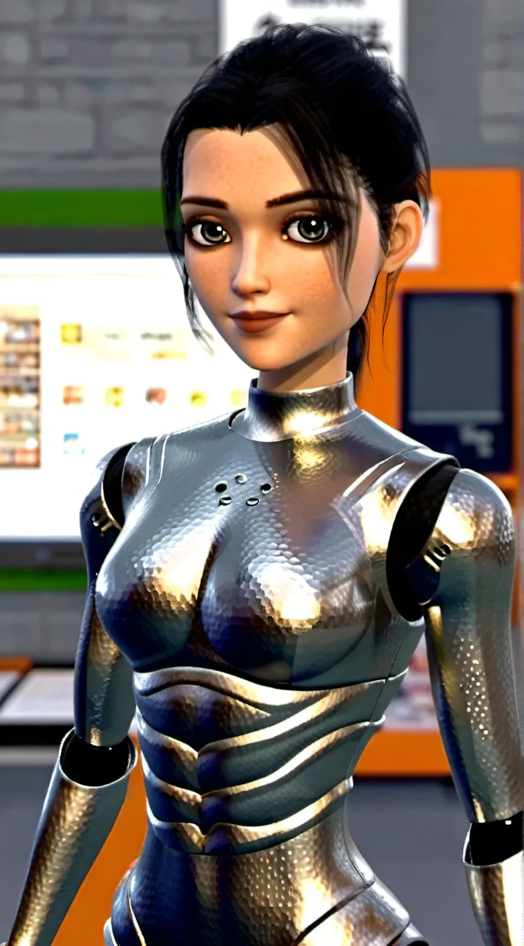 ai character: Local AI assistant background
